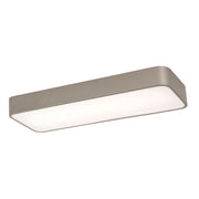 Bailey 24" LED Linear Flush Mount, Satin Nickel Finish - Bees Lighting