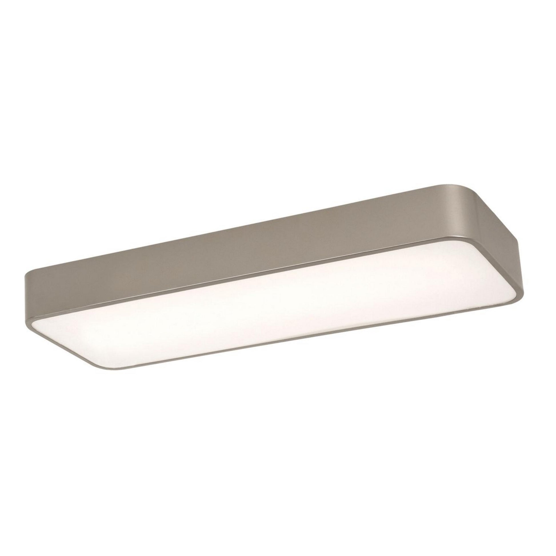 Bailey 24" LED Linear Flush Mount, Satin Nickel Finish - Bees Lighting