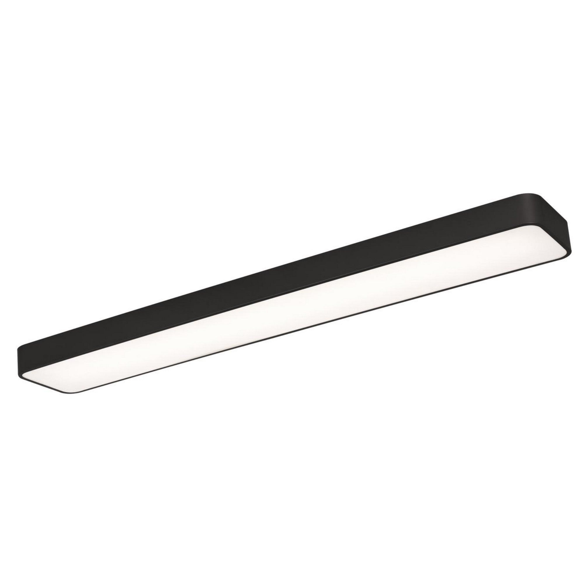 Bailey 46" LED Linear Flush Mount, Black Finish - Bees Lighting