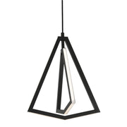 Gianna 13" LED Pendant, Black Finish - Bees Lighting