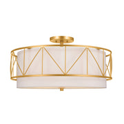 Birkleigh 24" Semi flush Mount Light - Bees Lighting