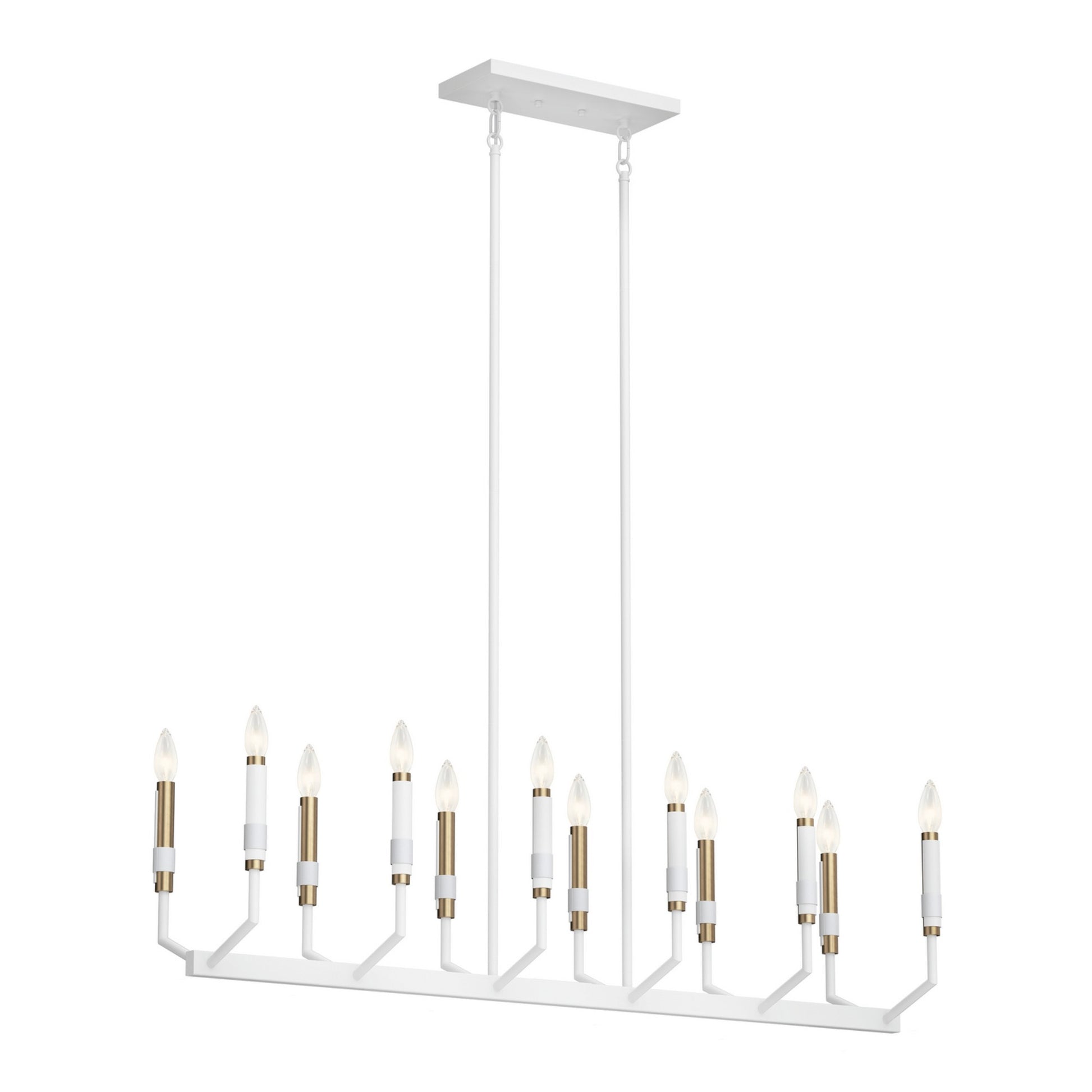 Armand 42" 12 Lights Linear Chandelier - Bees Lighting