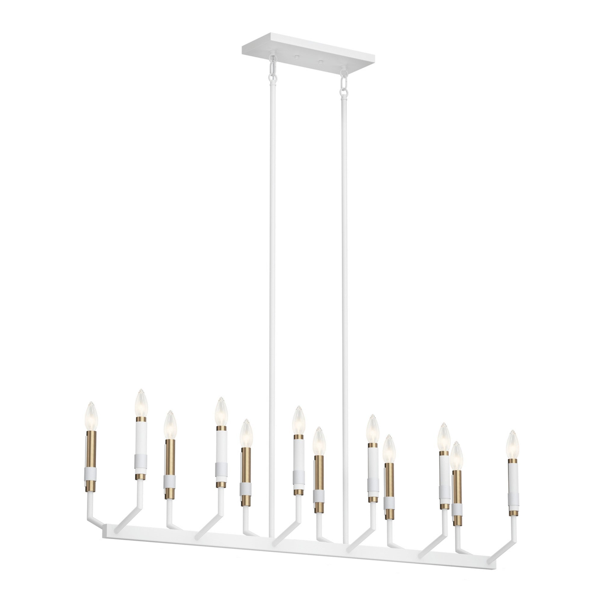 Armand 42" 12 Lights Linear Chandelier - Bees Lighting