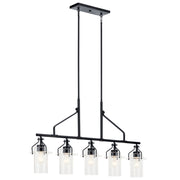 Everett 42" 5 Lights Linear Chandelier - Bees Lighting
