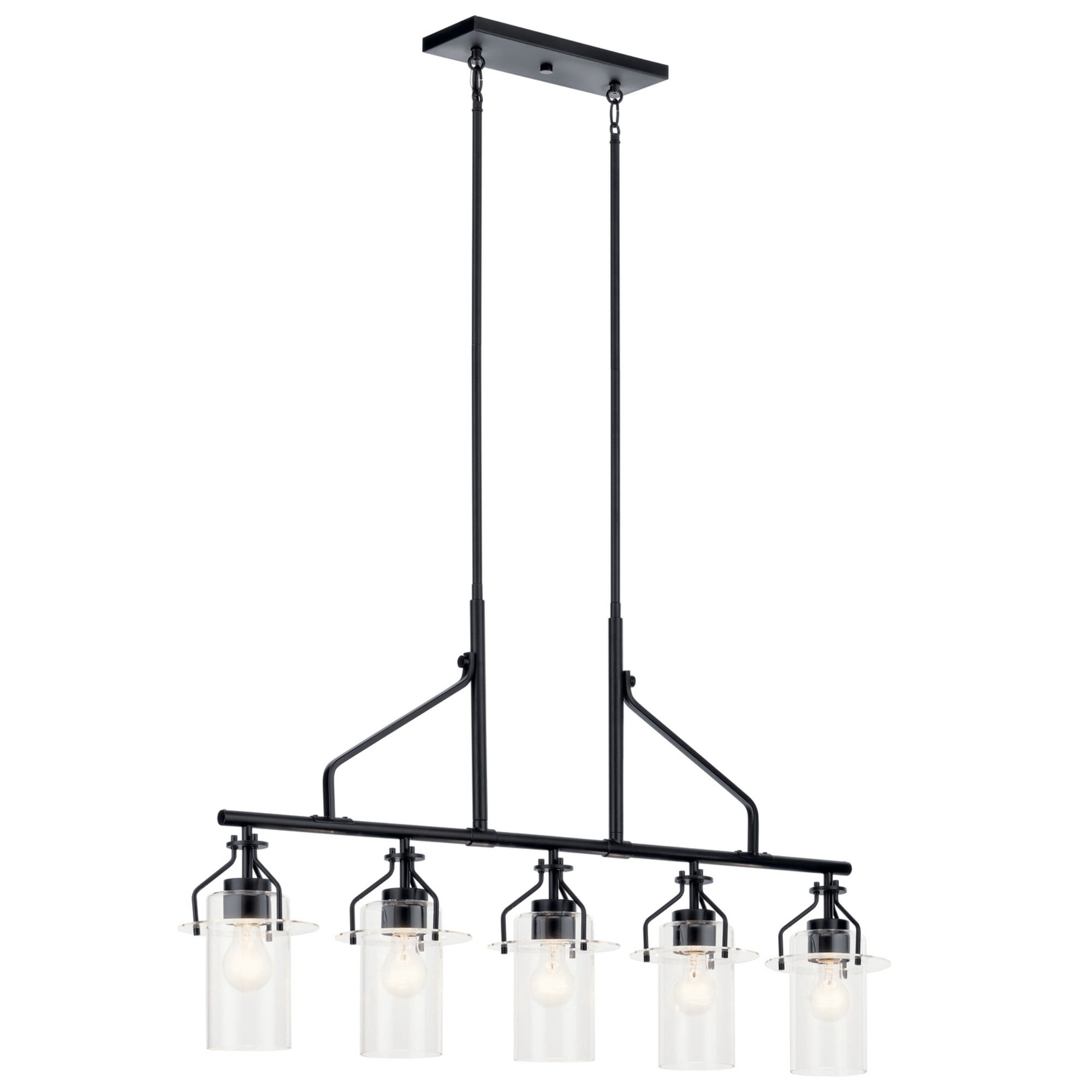 Everett 42" 5 Lights Linear Chandelier - Bees Lighting