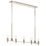 Torvee 41" 5-Light Linear Chandelier - Bees Lighting