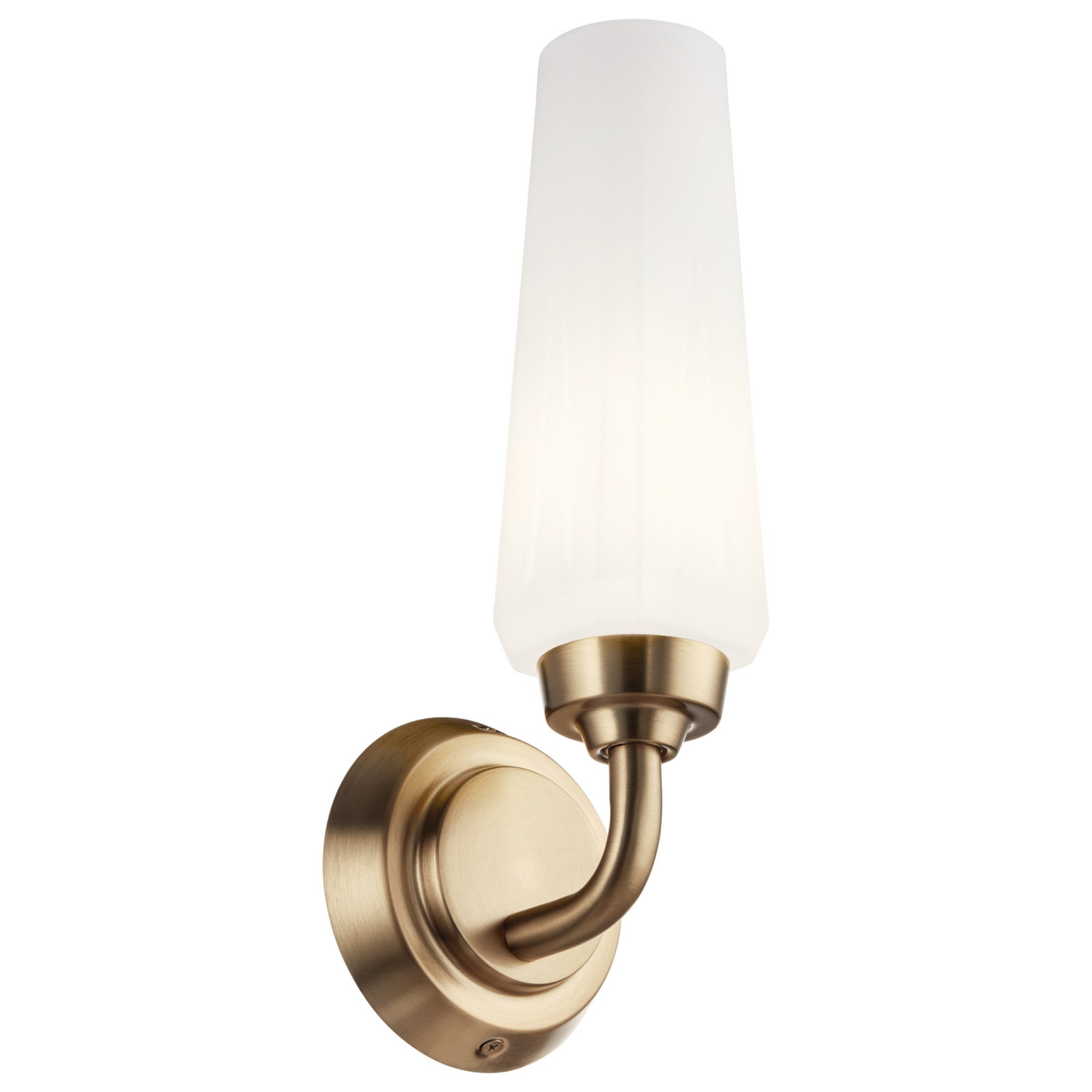 Truby 12" Wall Sconce, Champagne Bronze Finish - Bees Lighting