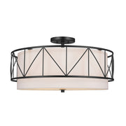 Birkleigh 24" Semi flush Mount Light - Bees Lighting