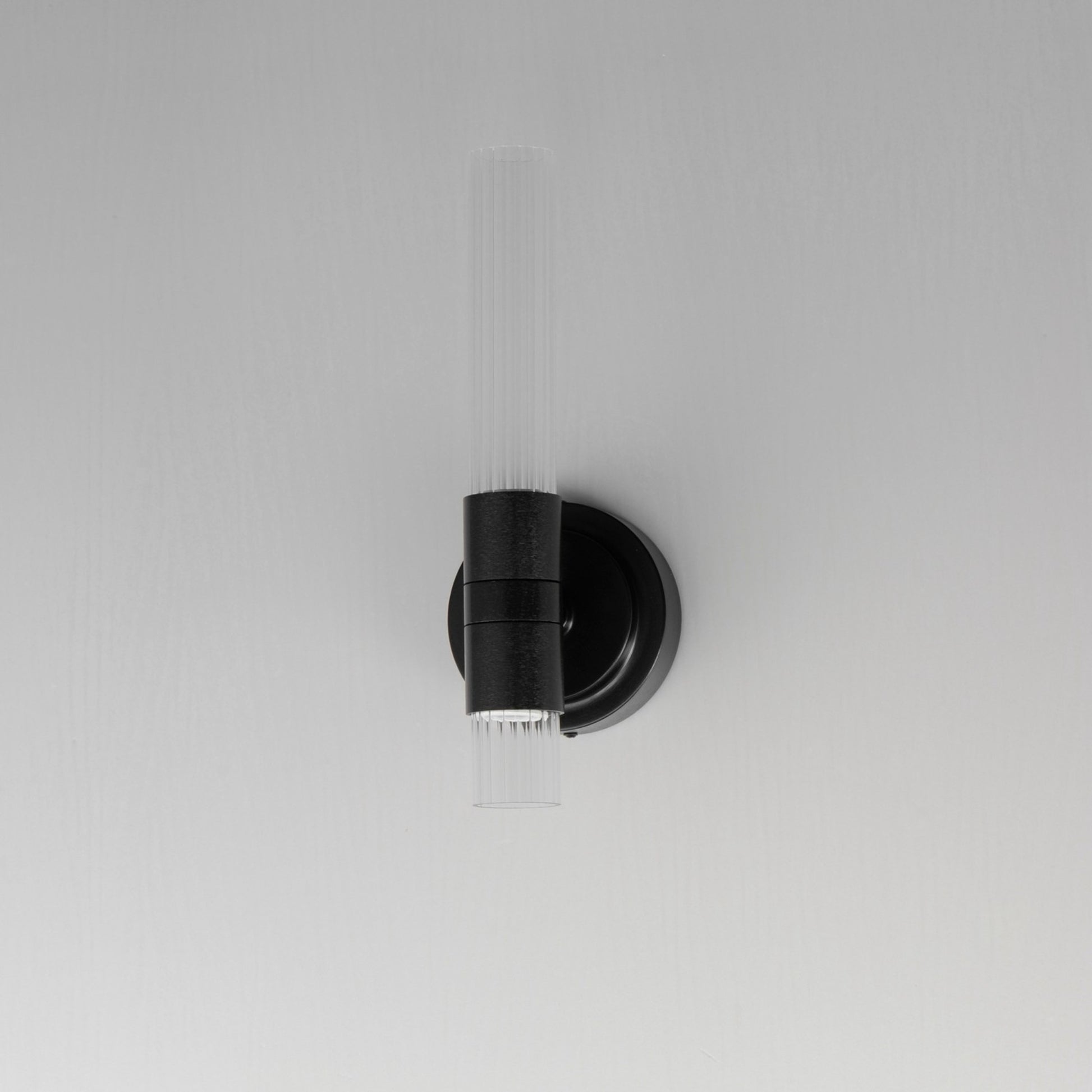 Ovation 13" LED Wall Sconce, Black Finish - Bees Lighting