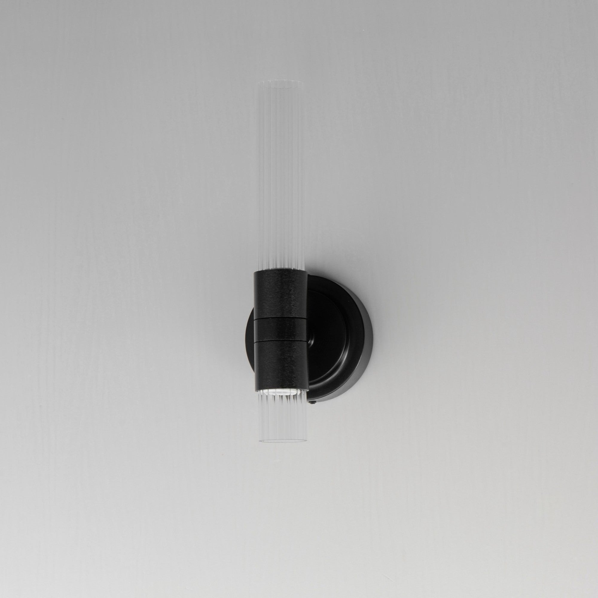Ovation 13" LED Wall Sconce, Black Finish - Bees Lighting