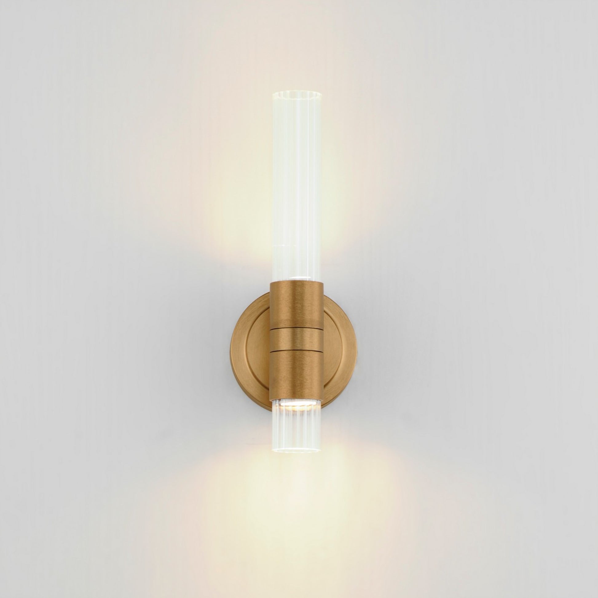 Ovation 13" LED Wall Sconce, Gold Finish - Bees Lighting