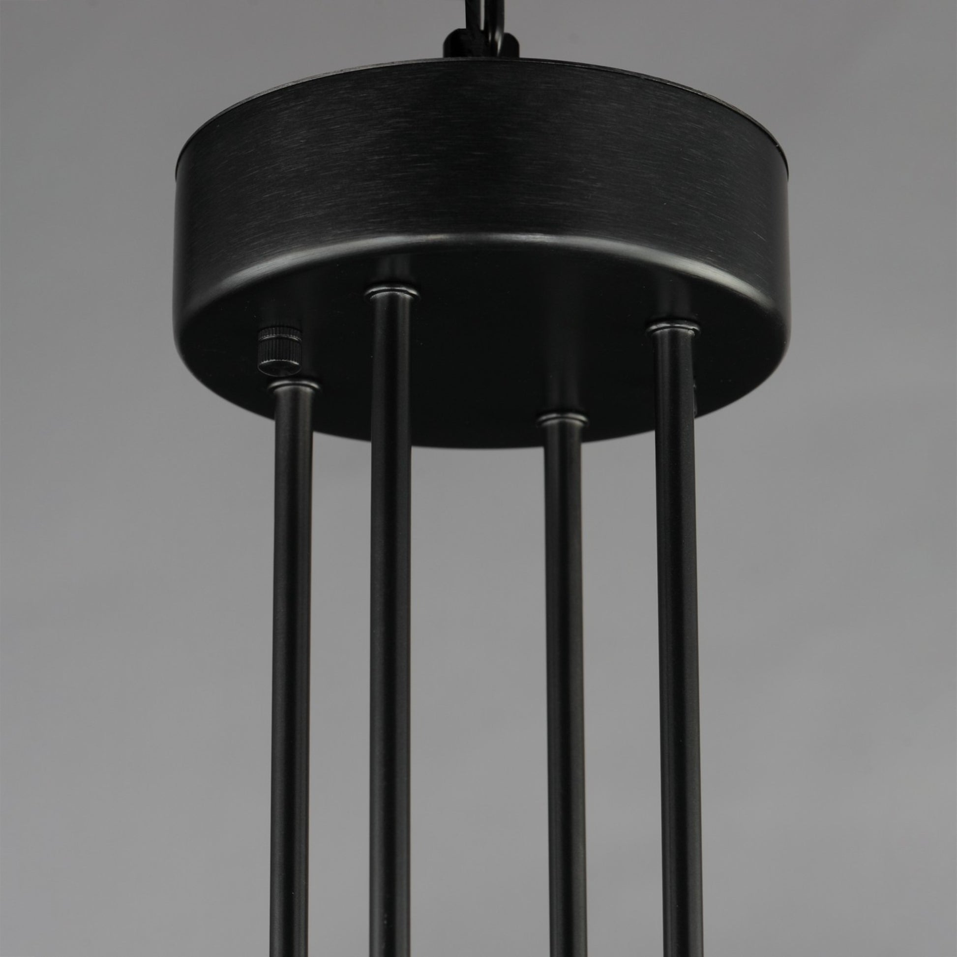 Ovation 27" LED Chandelier, Black Finish - Bees Lighting