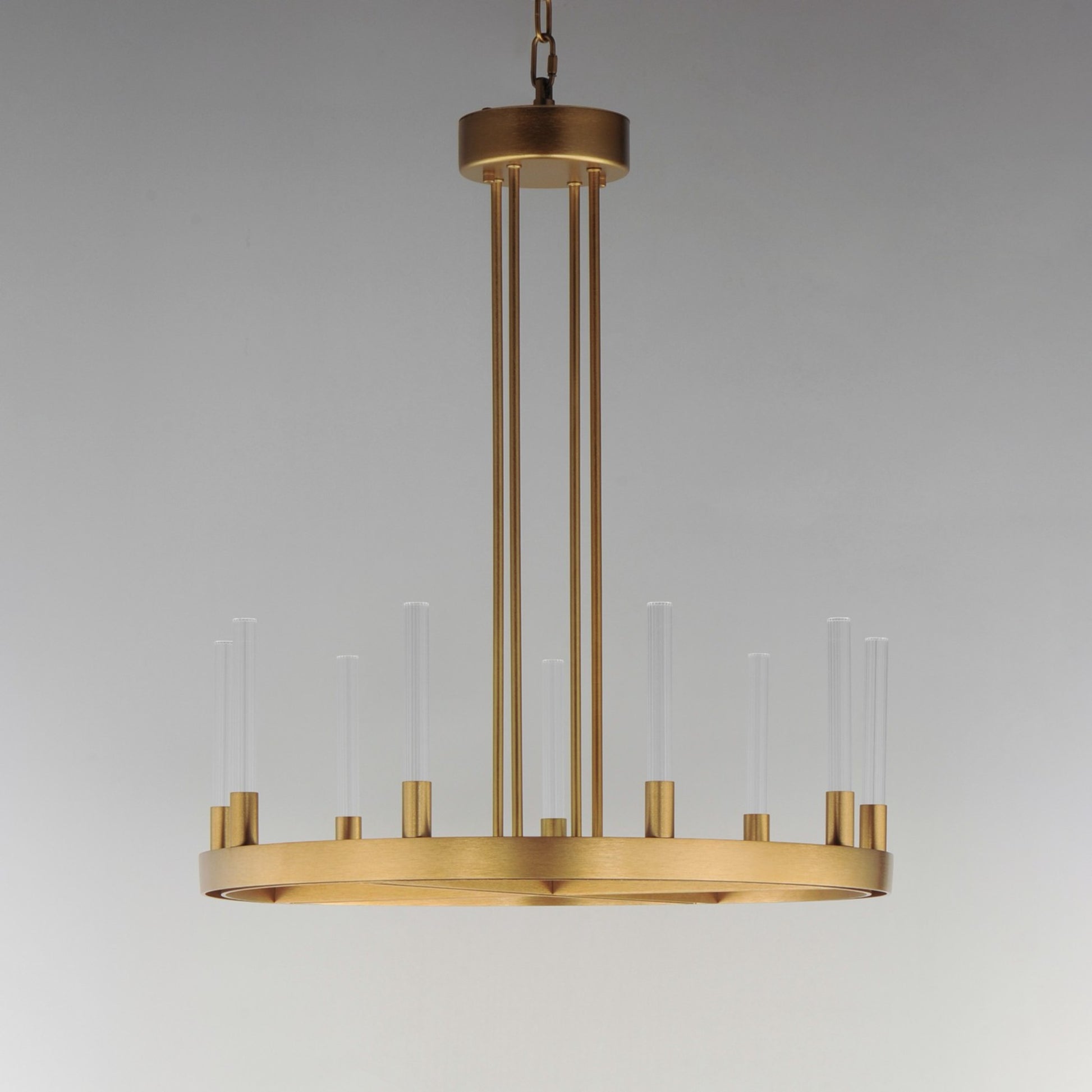 Ovation 27" LED Chandelier, Gold Finish - Bees Lighting
