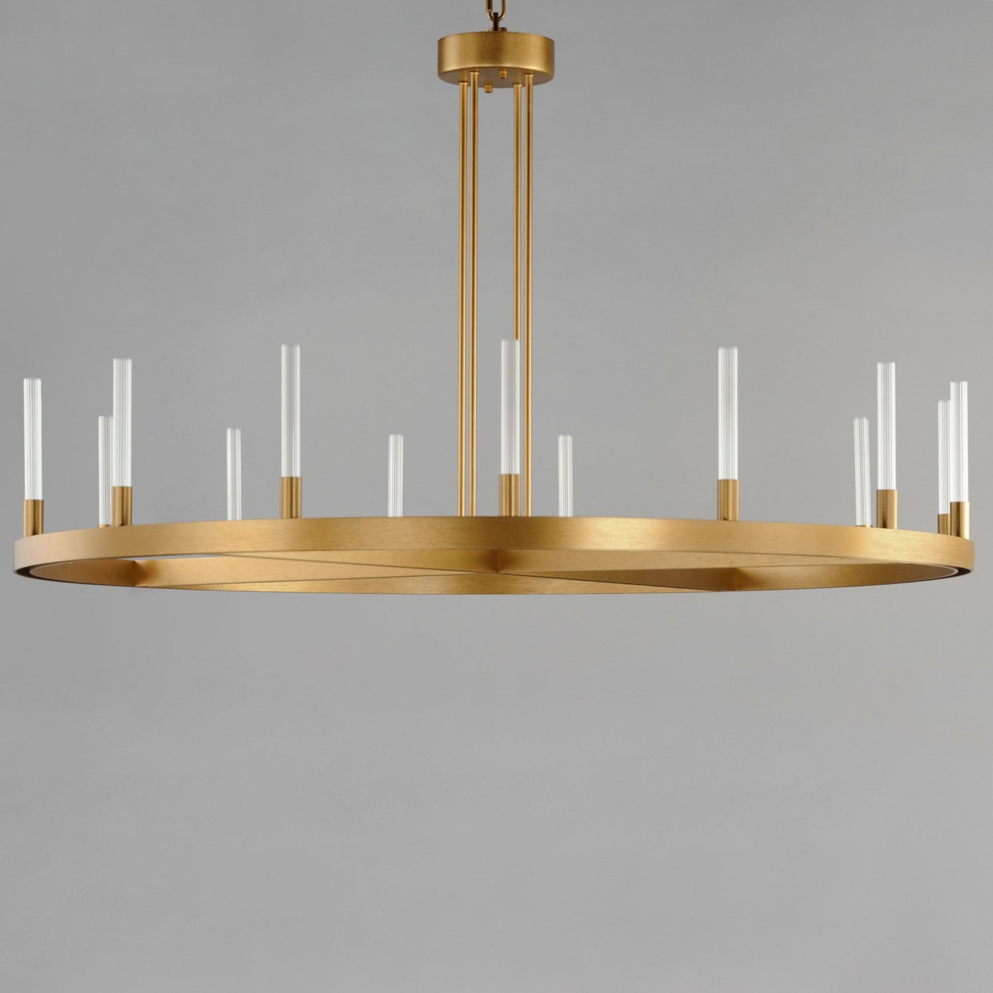 Ovation 47" LED Chandelier, Gold Finish - Bees Lighting