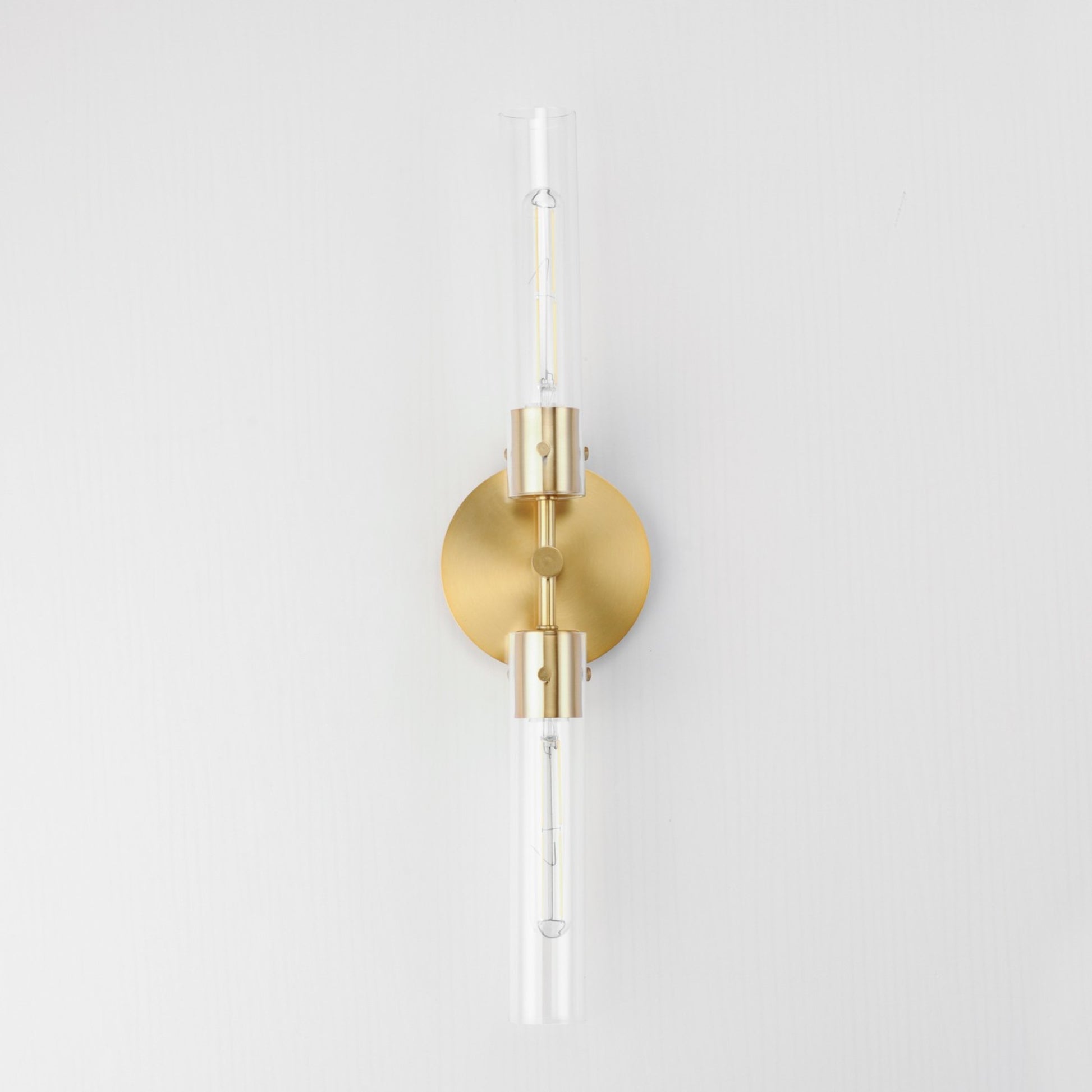 Equilibrium 25" 2 Lights LED Armed Sconce, Gold Finish - Bees Lighting
