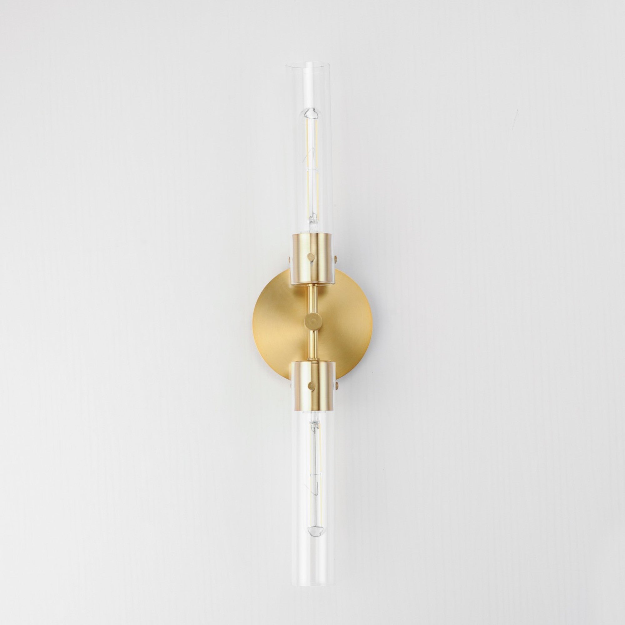Equilibrium 25" 2 Lights LED Armed Sconce, Gold Finish - Bees Lighting