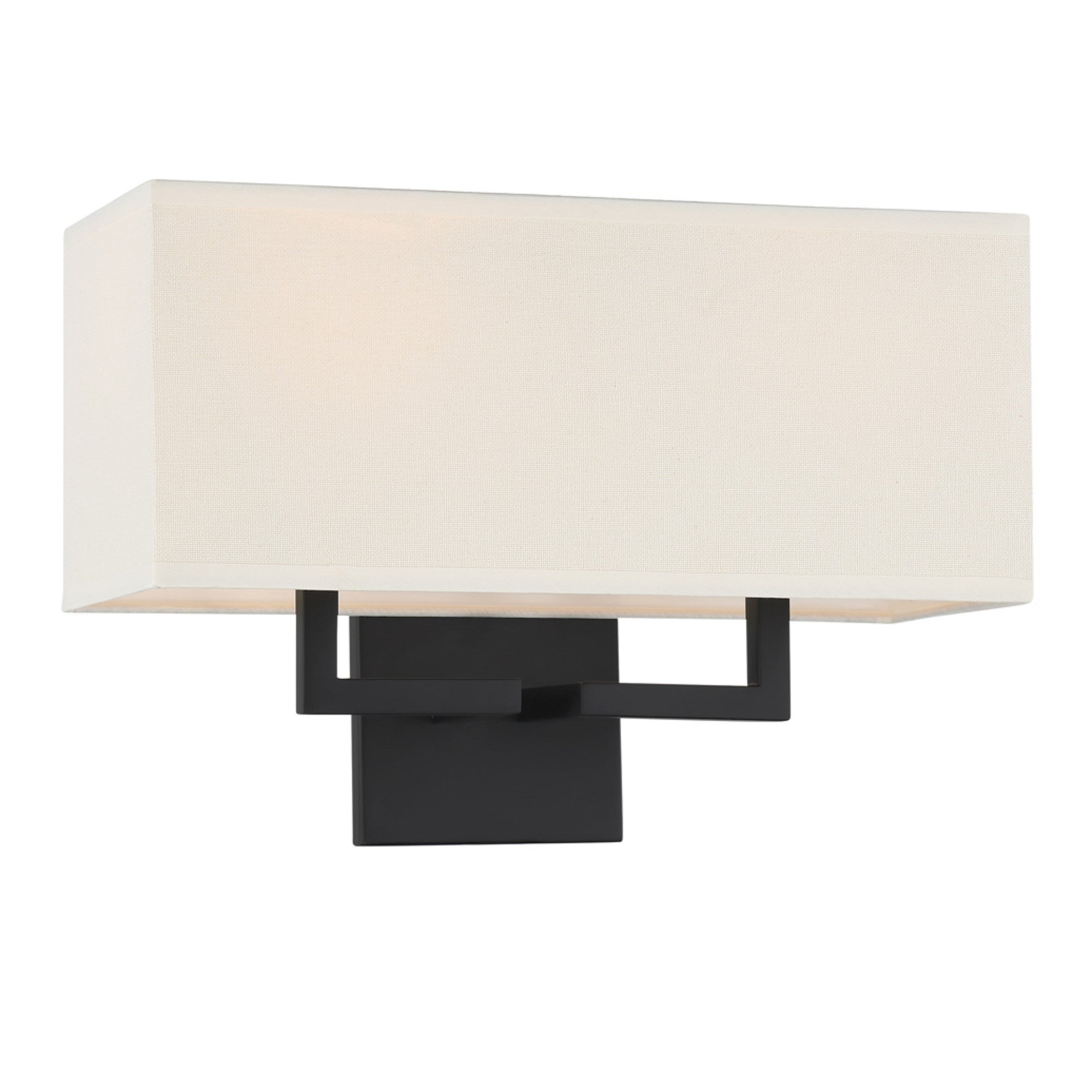16" 2-Light Wall Sconce, Coal Finish - Bees Lighting