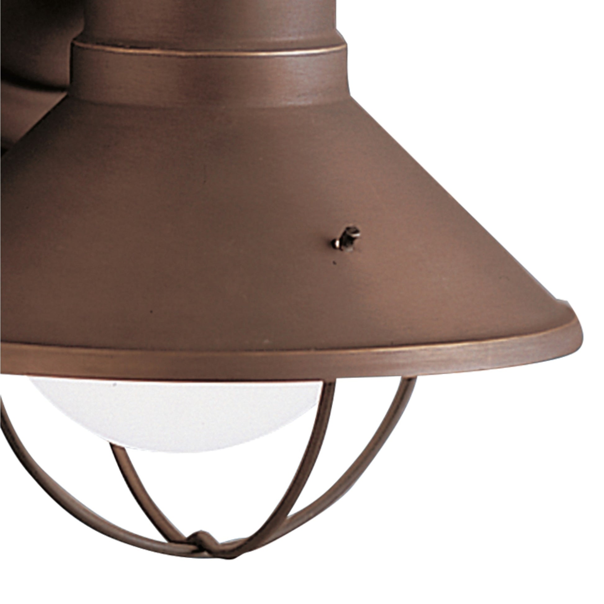 Seaside 8" Outdoor Wall Light, Olde Bronze Finish - Bees Lighting