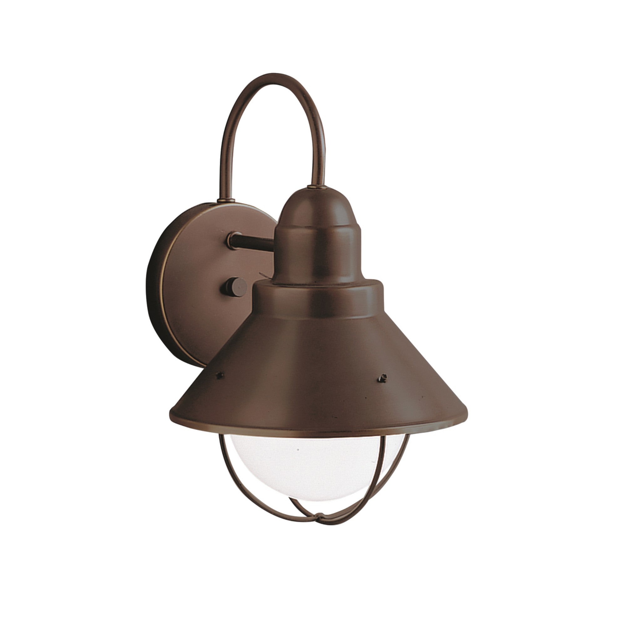 Seaside 12" Outdoor Wall Light, Olde Bronze Finish - Bees Lighting