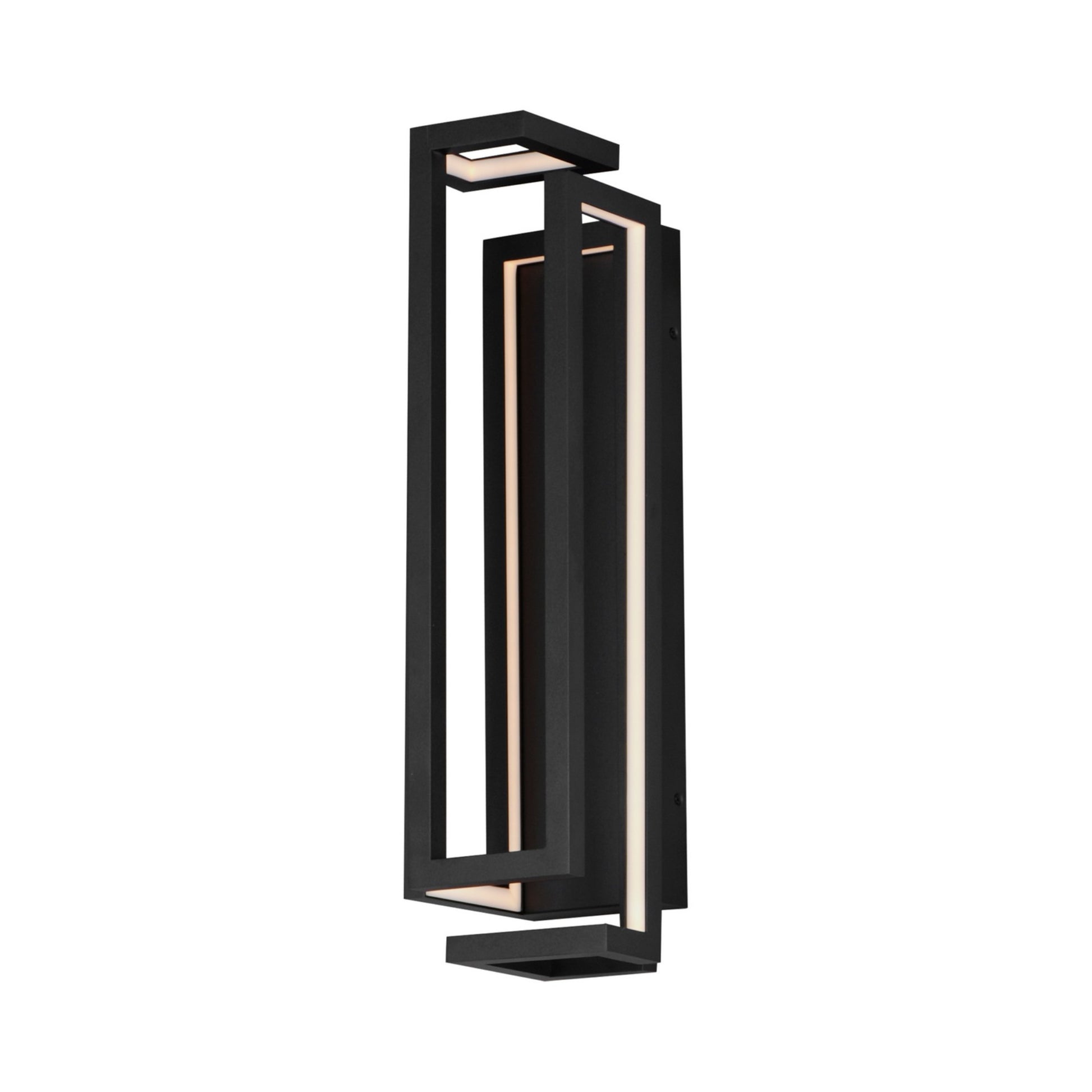 Penrose 24" LED Wall Sconce, Black Finish - Bees Lighting