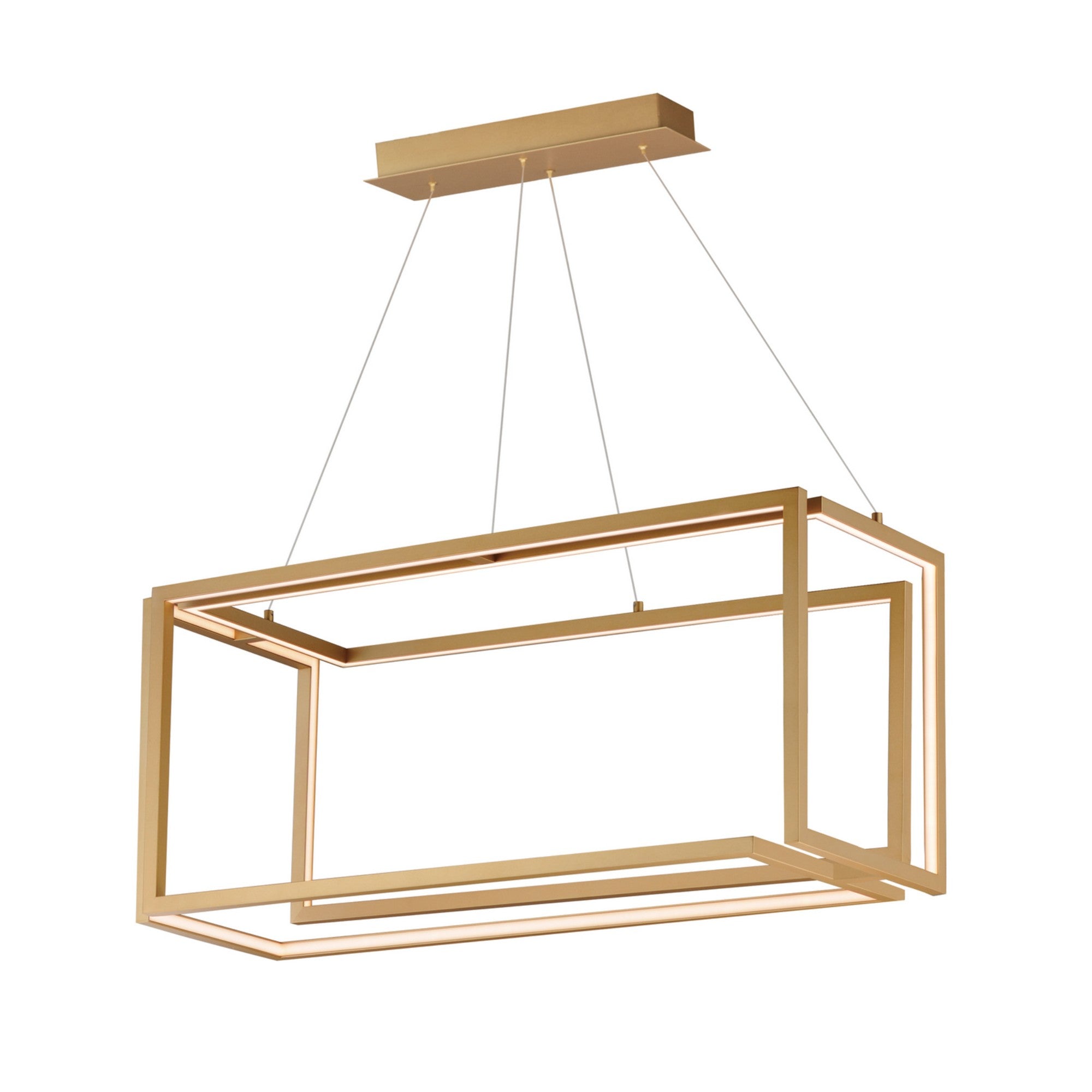 Penrose 38" LED Linear LED Pendant - Bees Lighting