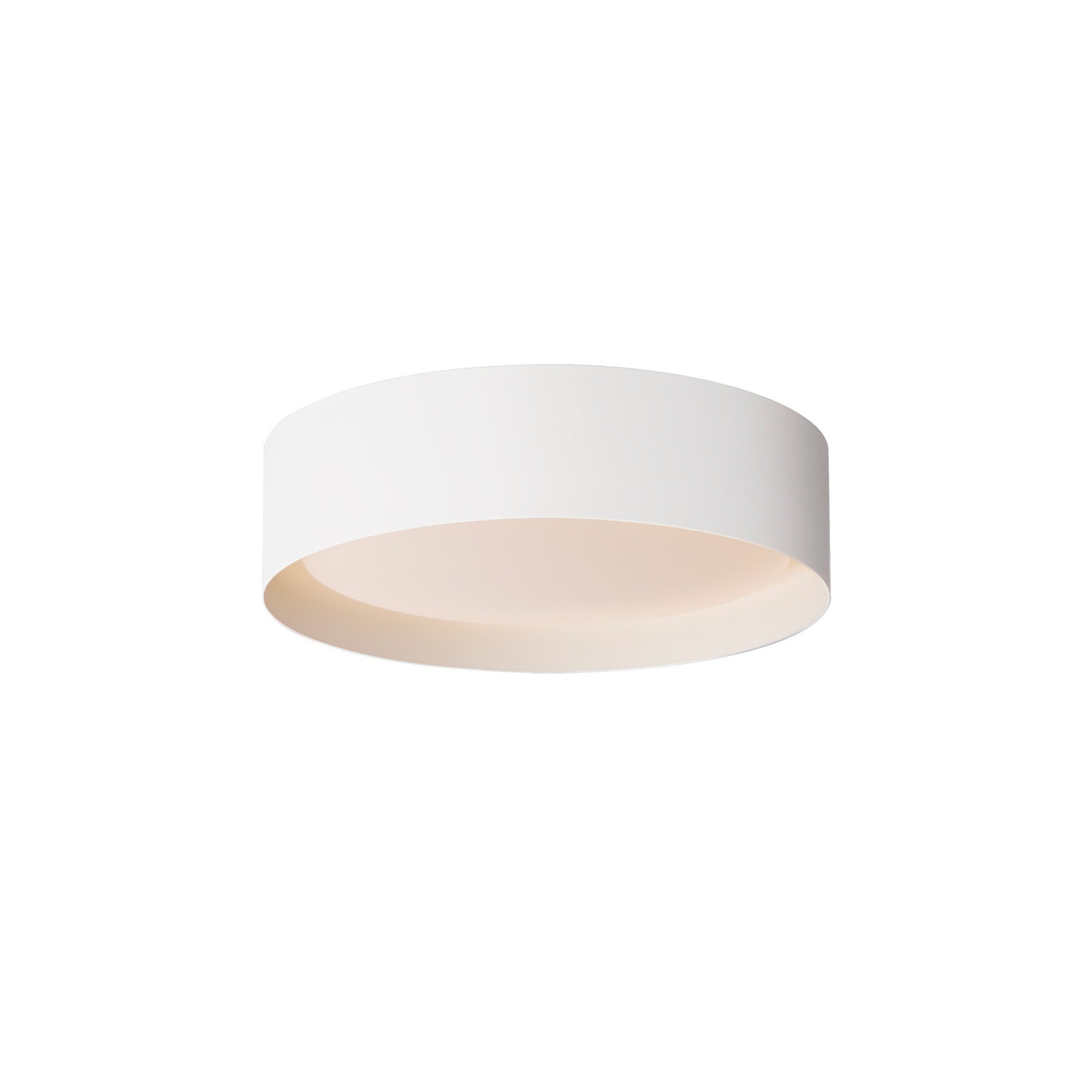 Echo 16" LED Flush Mount, White Finish - Bees Lighting