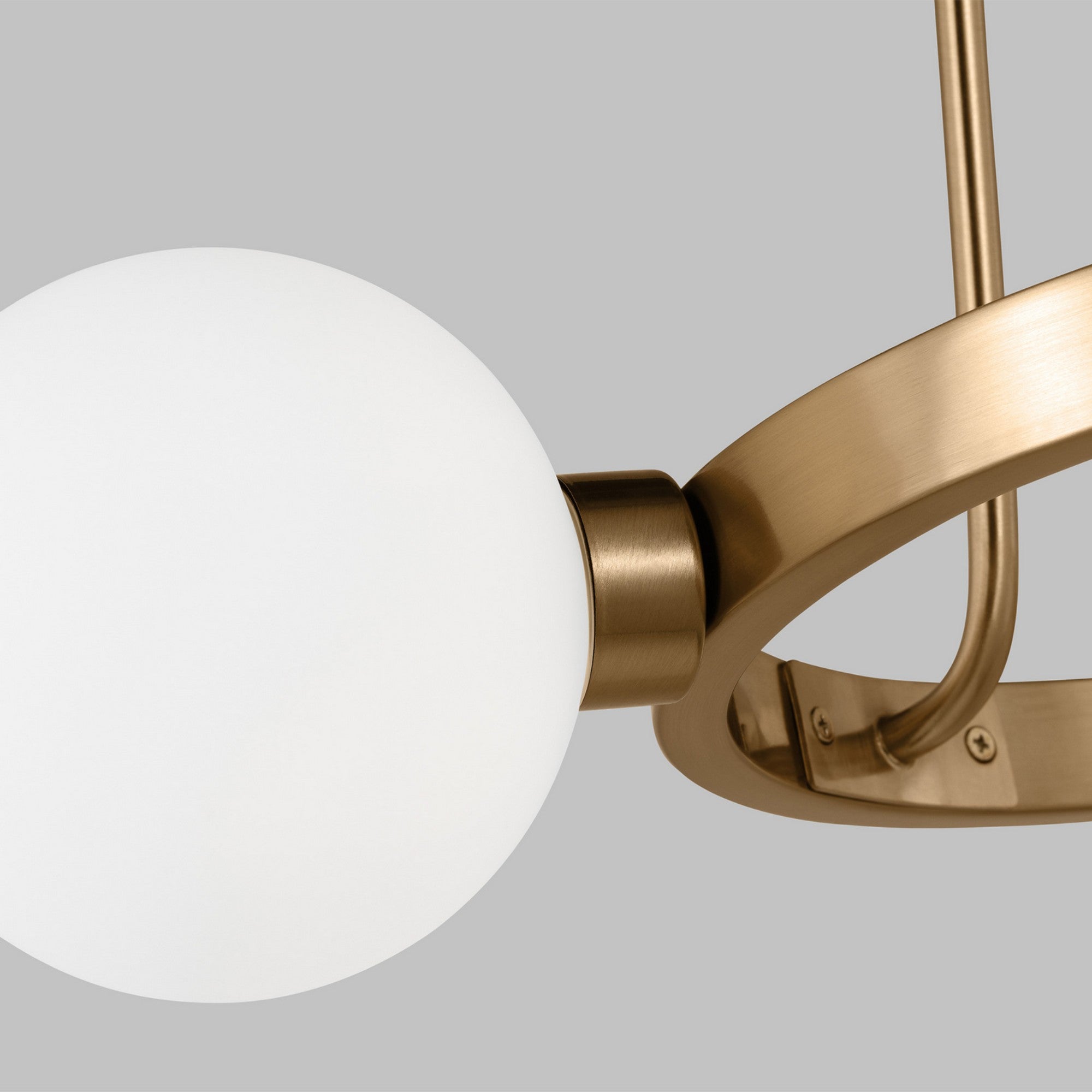Clybourn 21" 3-Light Chandelier, Satin Brass Finish - Bees Lighting