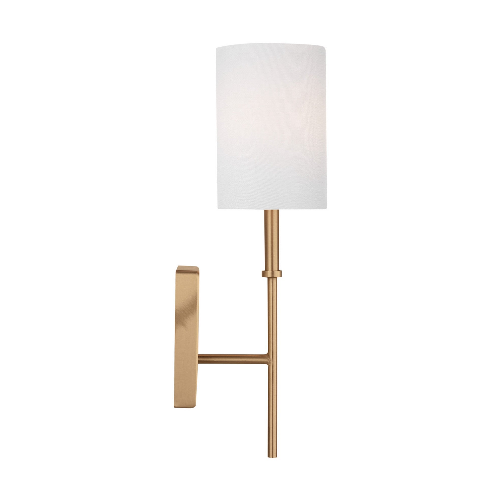 Foxdale 15" LED Wall Sconce, Satin Brass Finish - Bees Lighting
