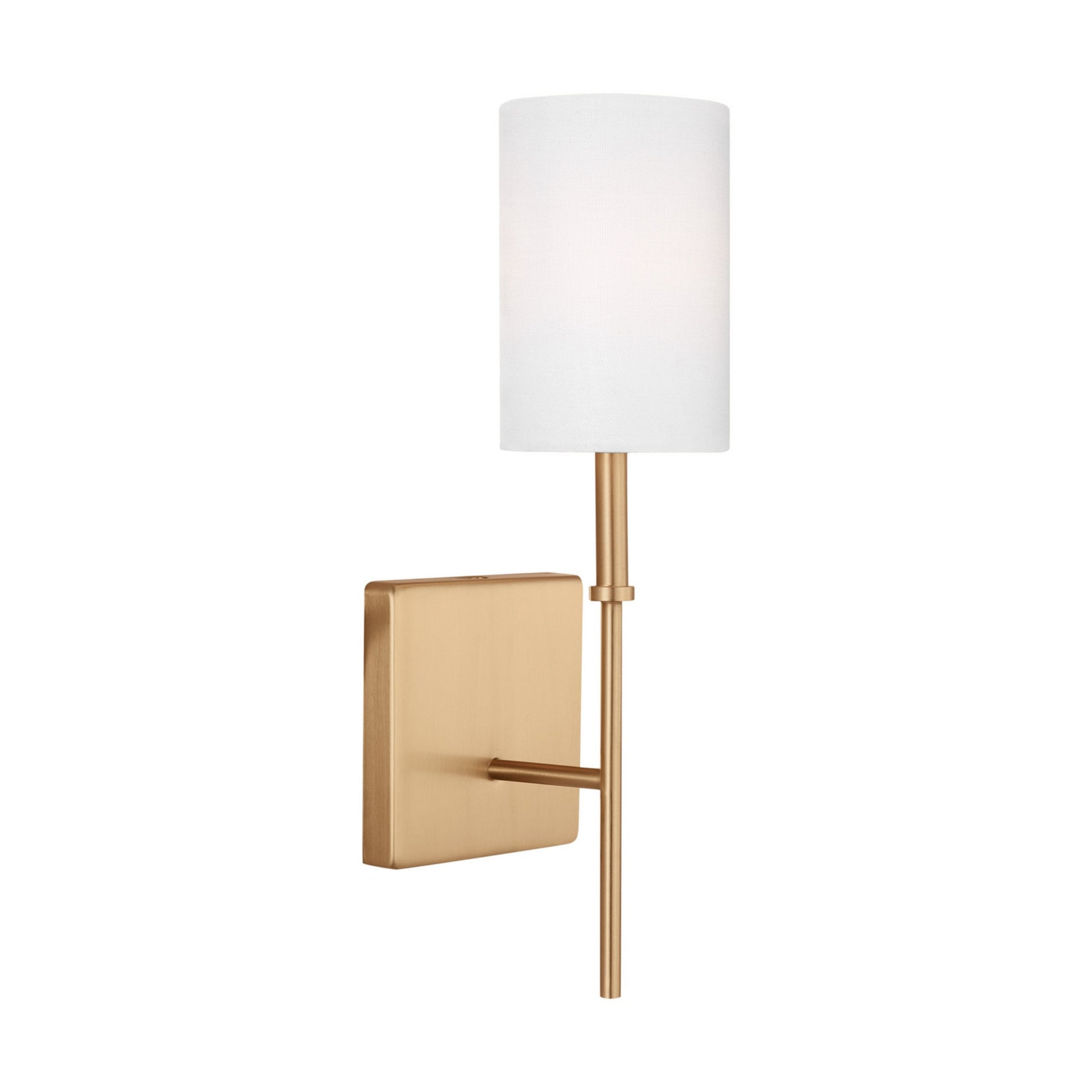 Foxdale 15" LED Wall Sconce, Satin Brass Finish - Bees Lighting