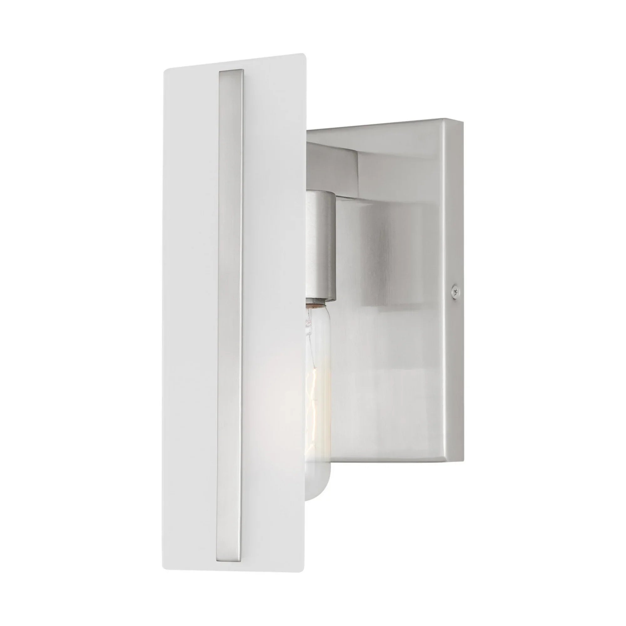 Dex 10" Bath Sconce, Brushed Nickel Finish - Bees Lighting