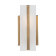 Dex 10" LED Bath Sconce, Satin Brass Finish - Bees Lighting