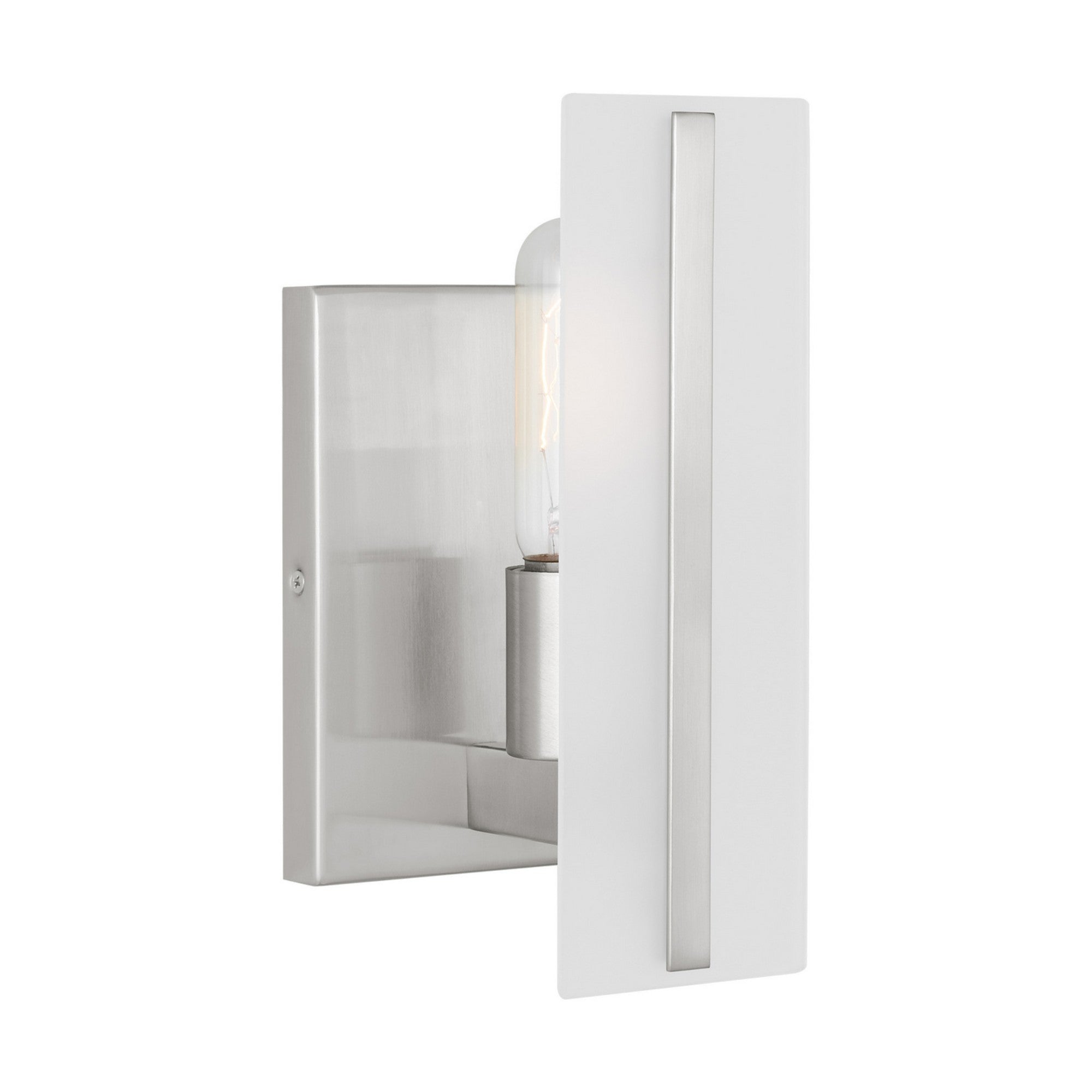 Dex 10" LED Bath Sconce, Brushed Nickel Finish - Bees Lighting