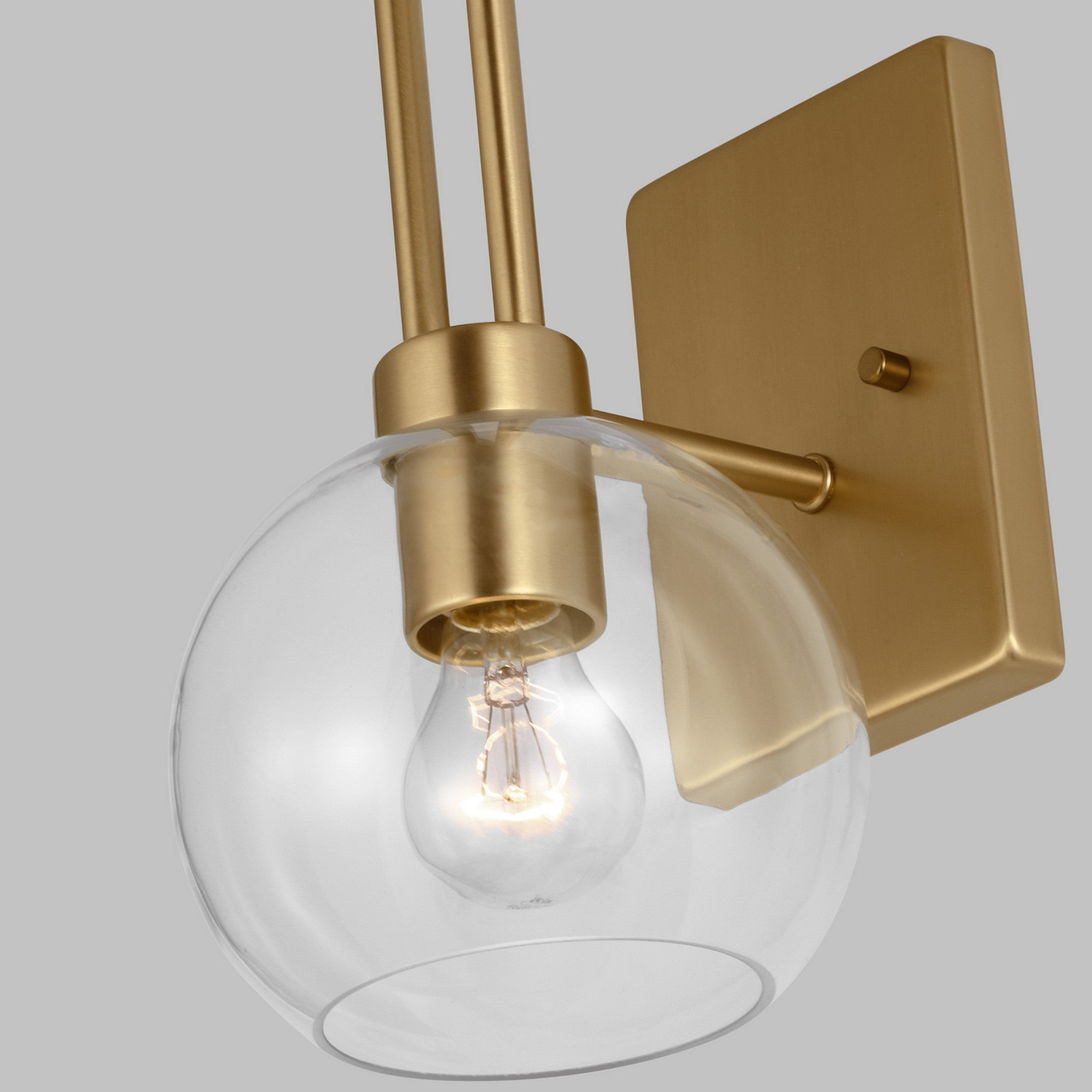 Codyn 14" Bath Wall Sconce, Satin Brass Finish - Bees Lighting