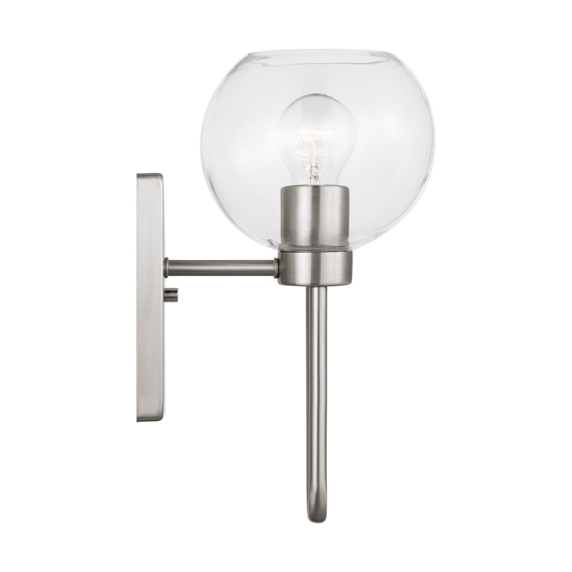 Codyn 14" Bath Wall Sconce, Brushed Nickel Finish - Bees Lighting