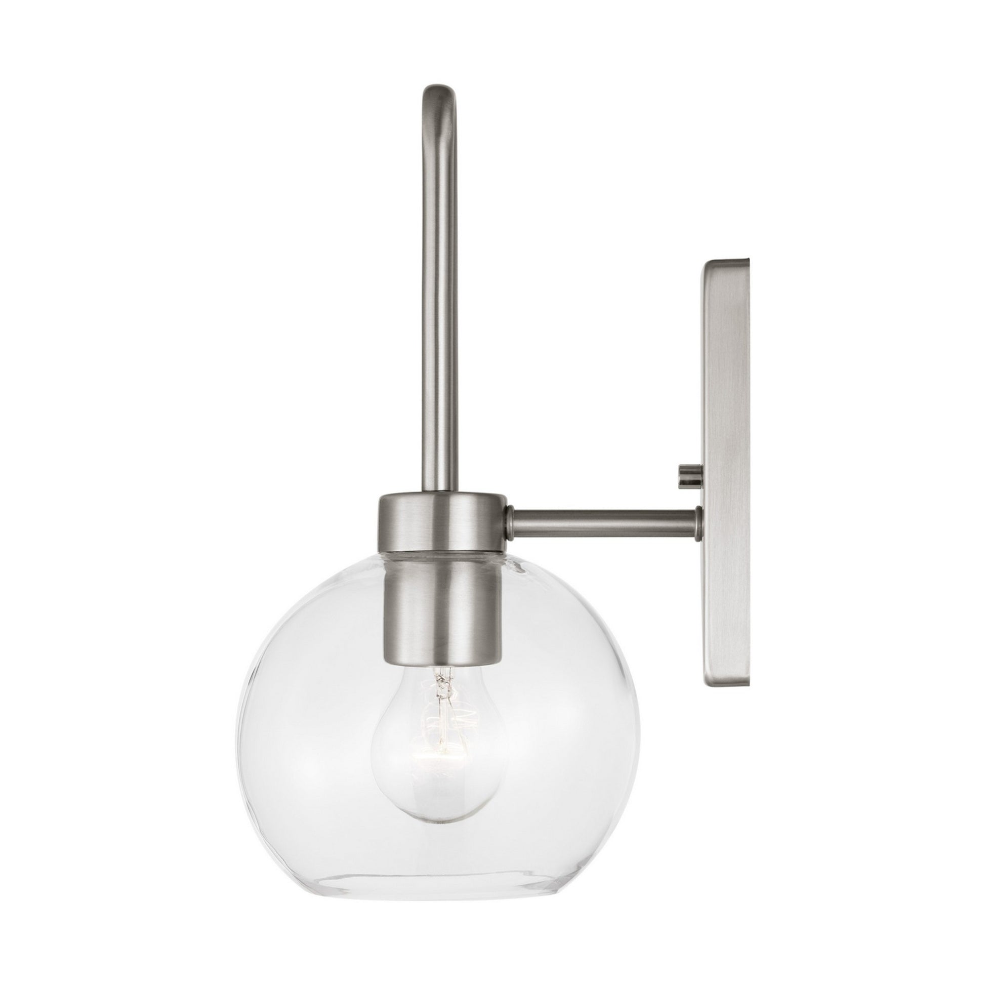 Codyn 14" Bath Wall Sconce, Brushed Nickel Finish - Bees Lighting