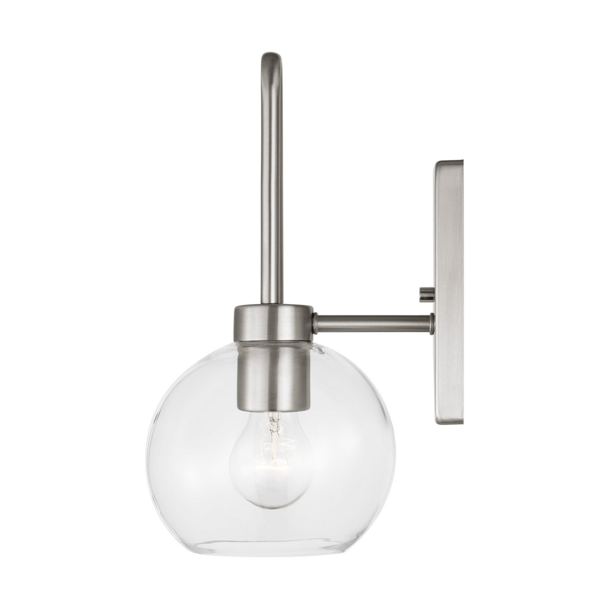 Codyn 14" Bath Wall Sconce, Brushed Nickel Finish - Bees Lighting