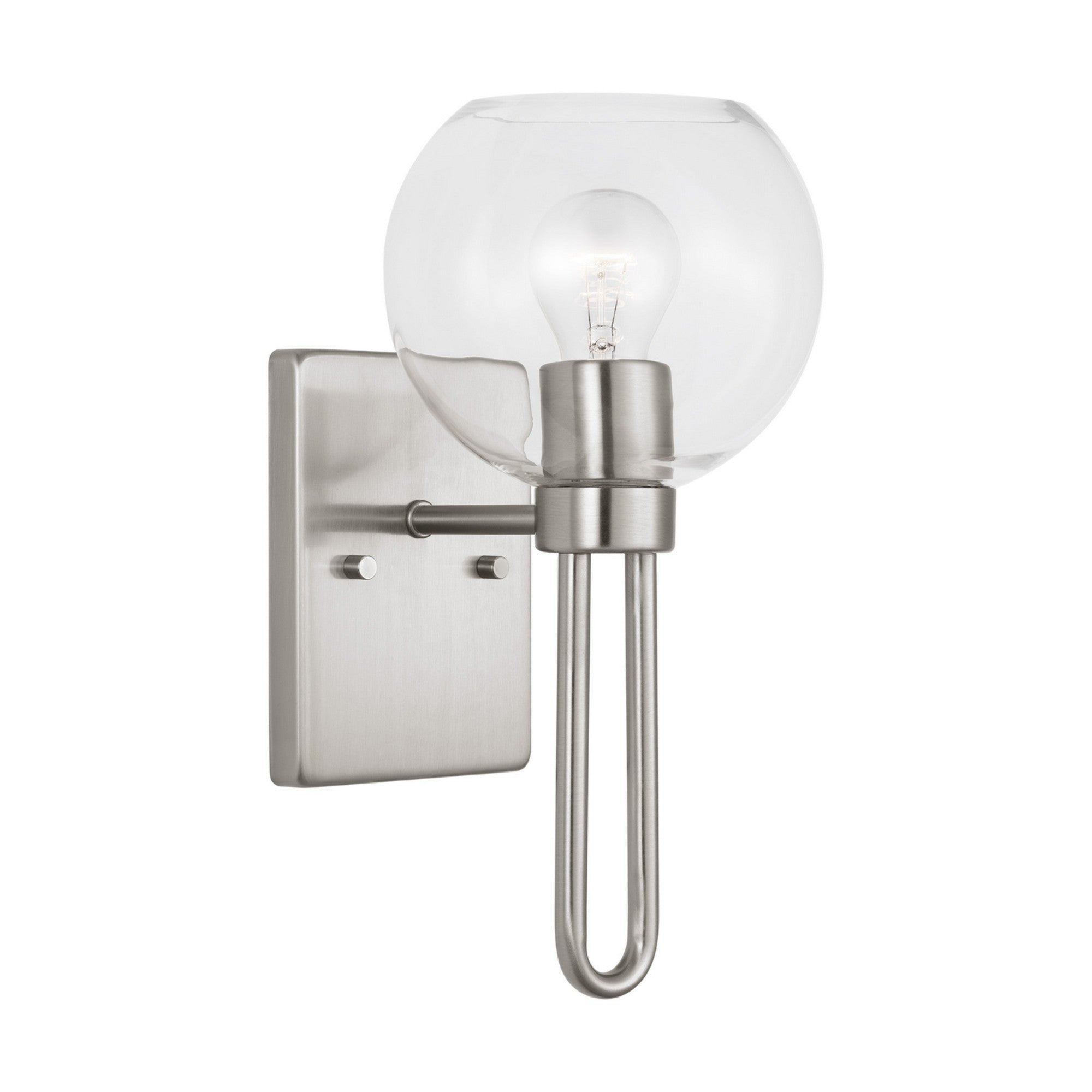 Codyn 14" Bath Wall Sconce, Brushed Nickel Finish - Bees Lighting