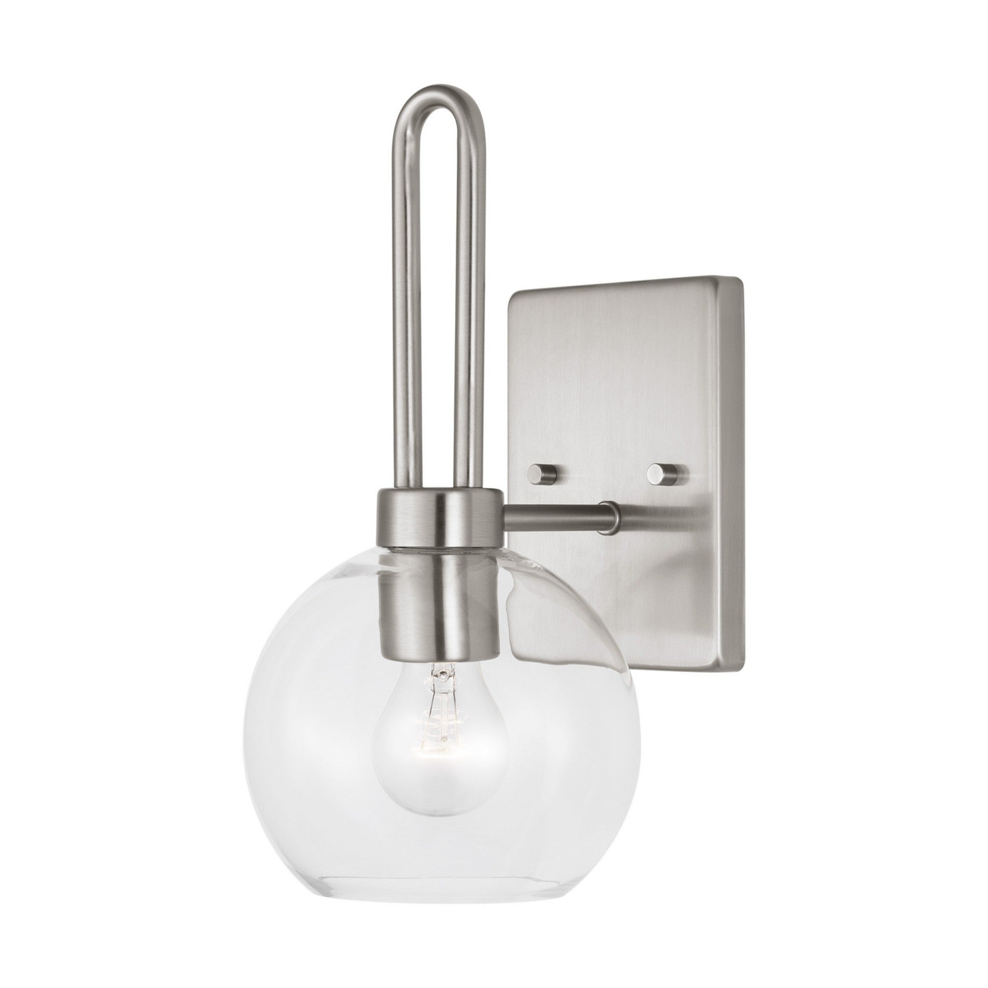 Codyn 14" Bath Wall Sconce, Brushed Nickel Finish - Bees Lighting