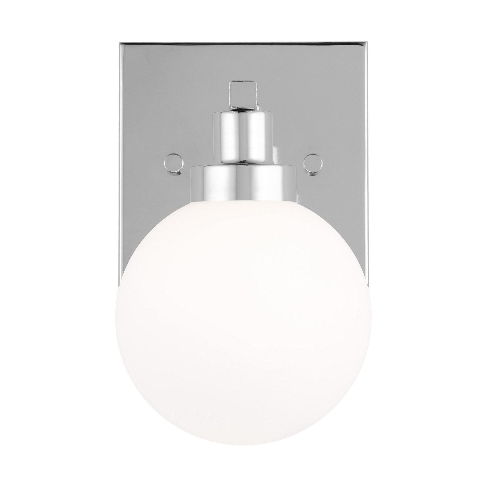 Clybourn 8" Bath Wall Sconce, Chrome Finish - Bees Lighting
