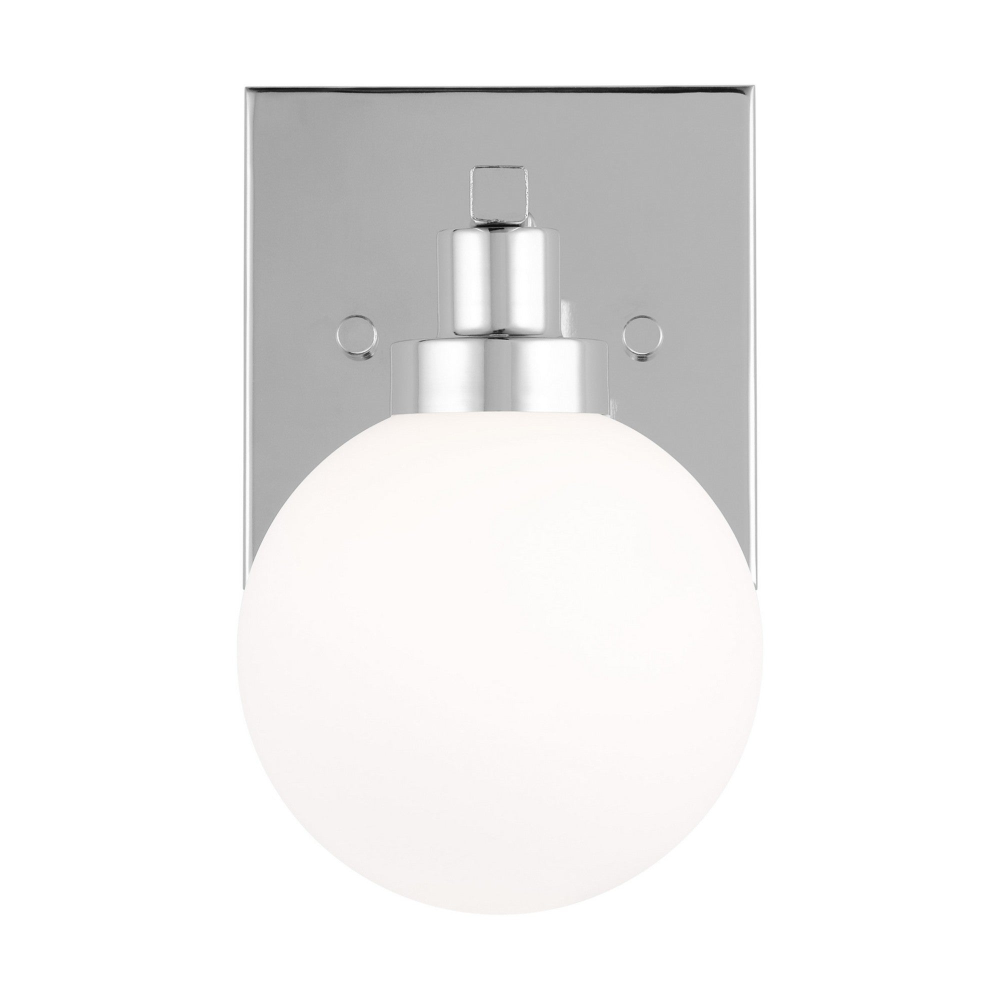 Clybourn 8" Bath Wall Sconce, Chrome Finish - Bees Lighting