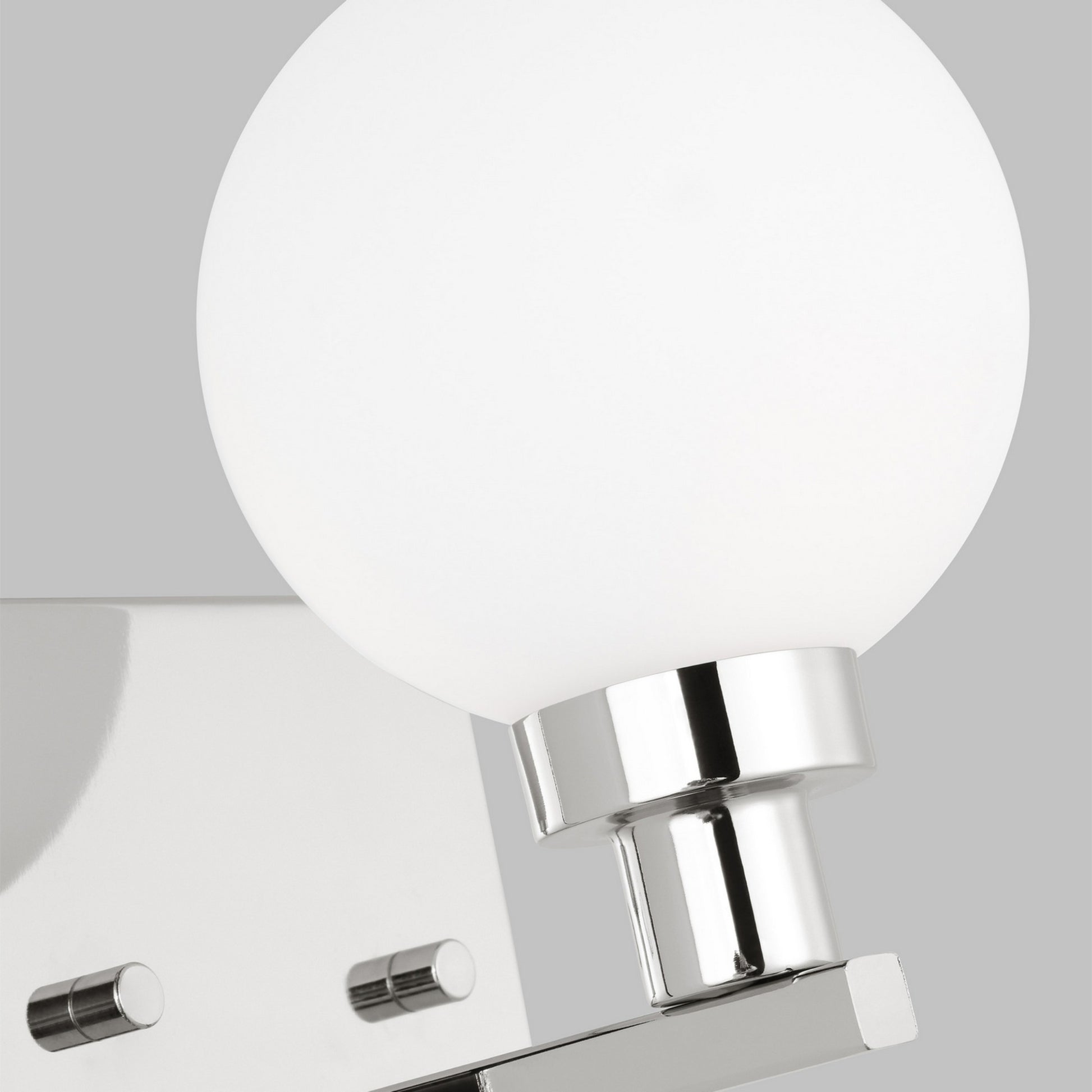 Clybourn 8" Bath Wall Sconce, Chrome Finish - Bees Lighting