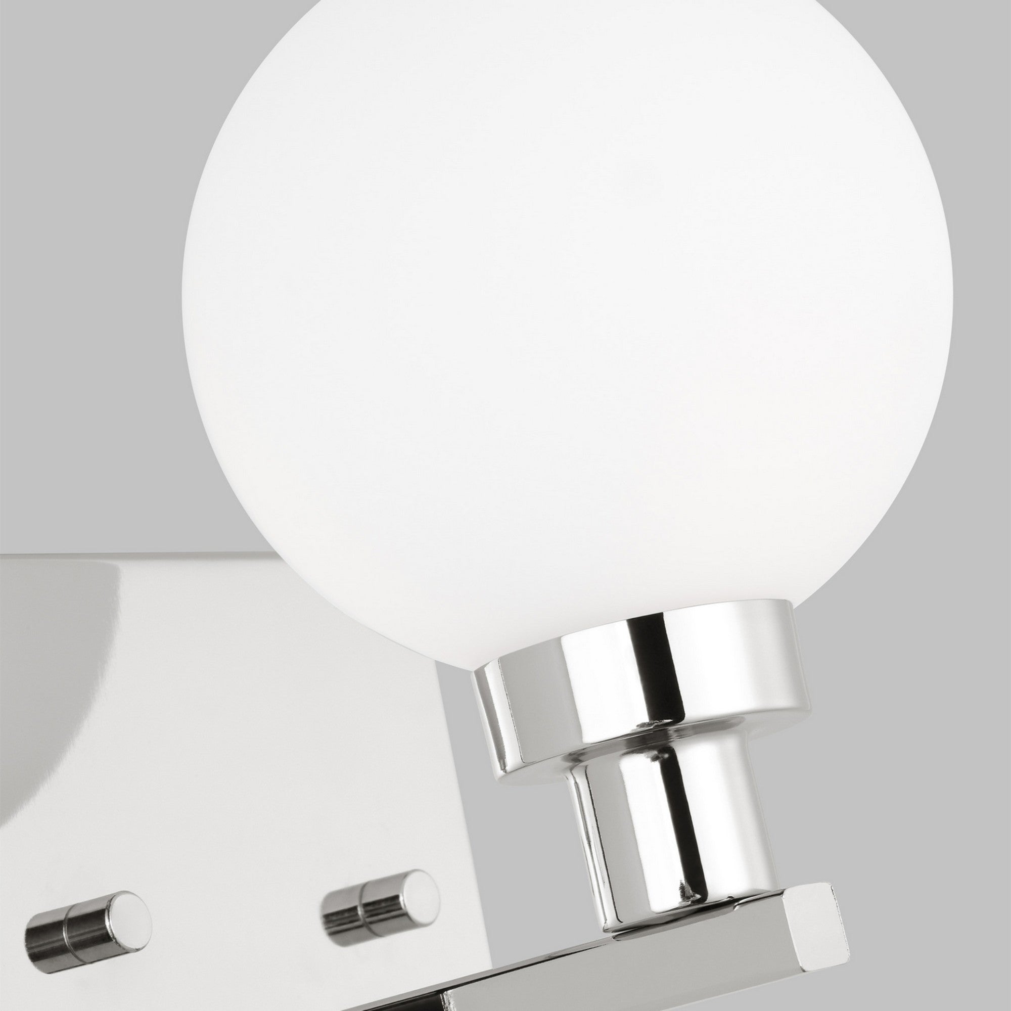 Clybourn 8" Bath Wall Sconce, Chrome Finish - Bees Lighting