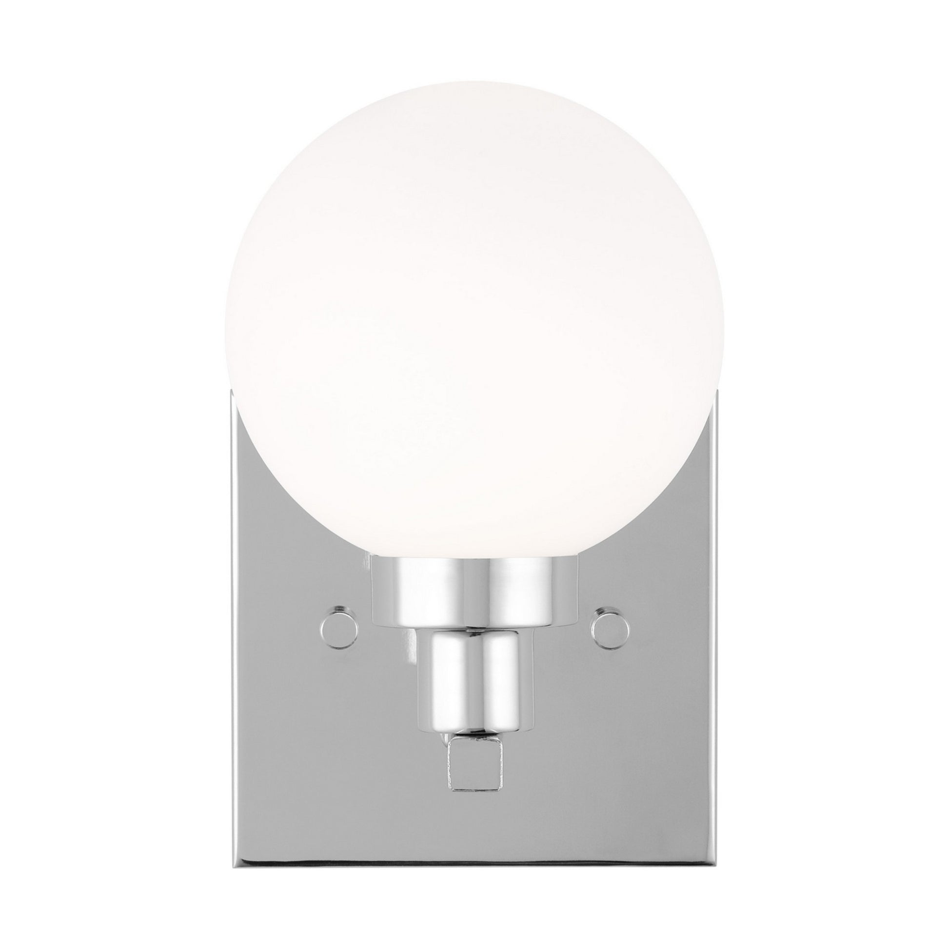 Clybourn 8" Bath Wall Sconce, Chrome Finish - Bees Lighting