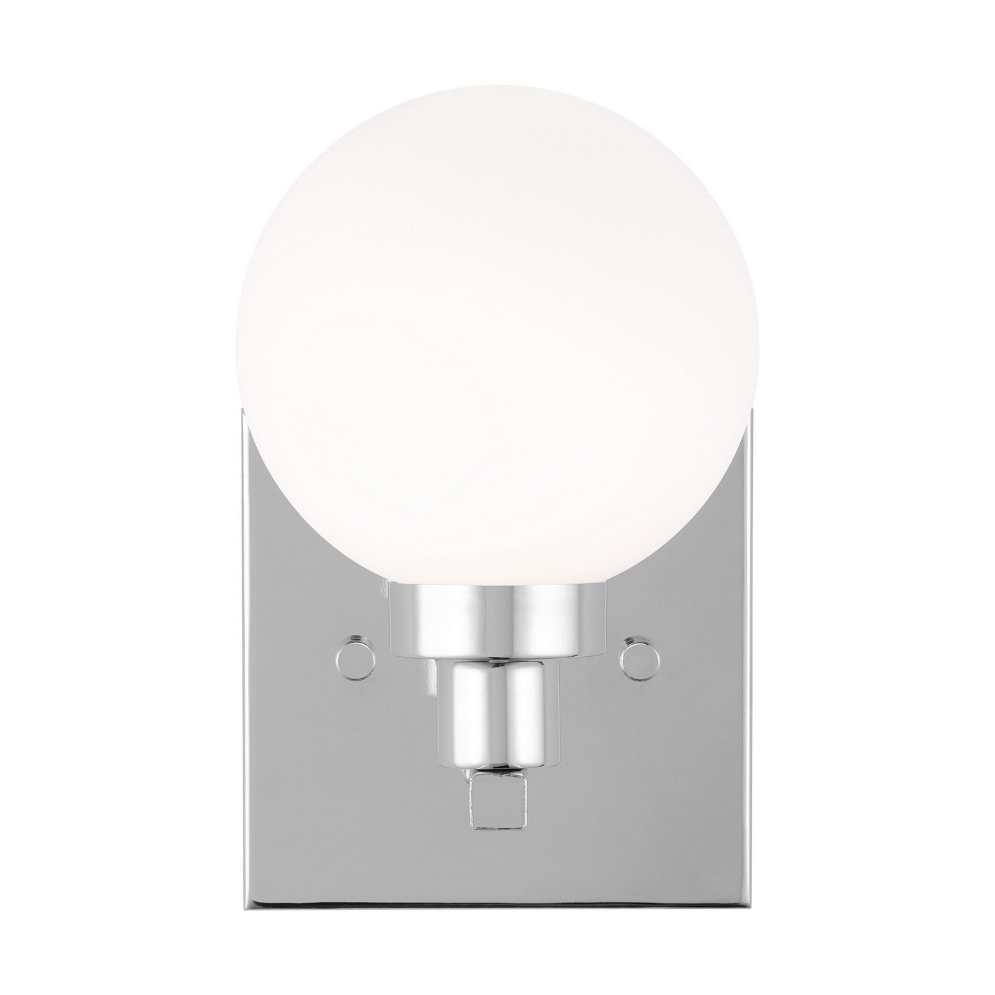 Clybourn 8" Bath Wall Sconce, Chrome Finish - Bees Lighting