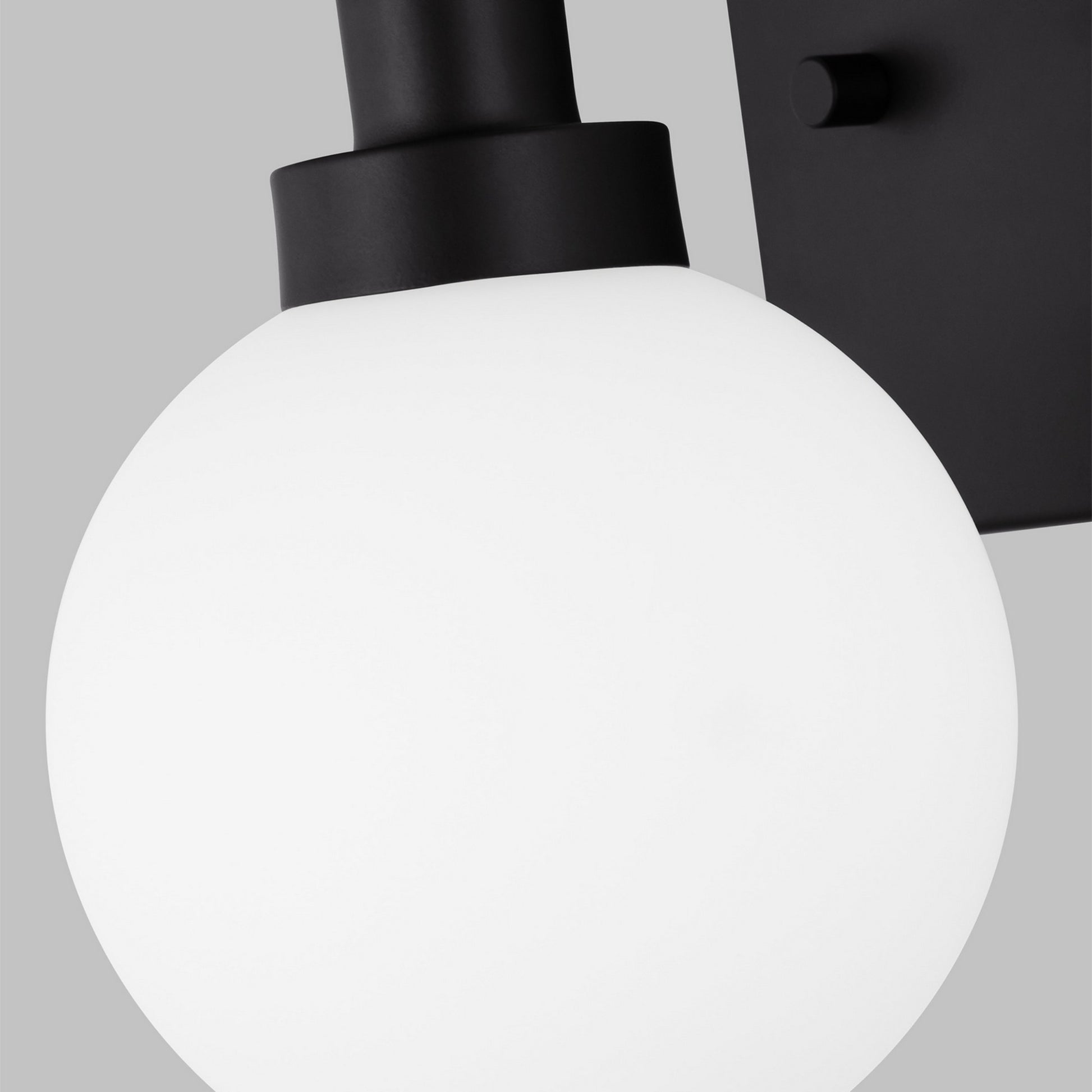Clybourn 8" Bath Wall Sconce, Midnight Black Finish - Bees Lighting