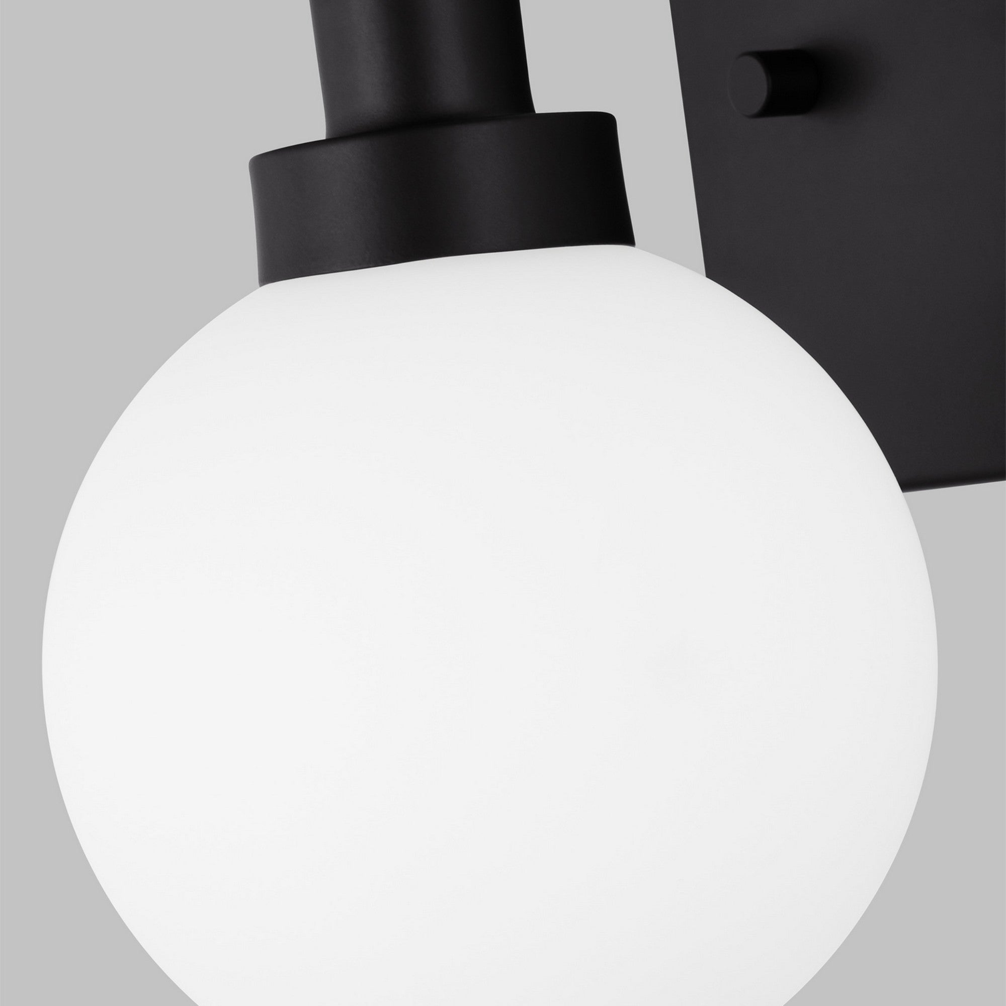 Clybourn 8" Bath Wall Sconce, Midnight Black Finish - Bees Lighting