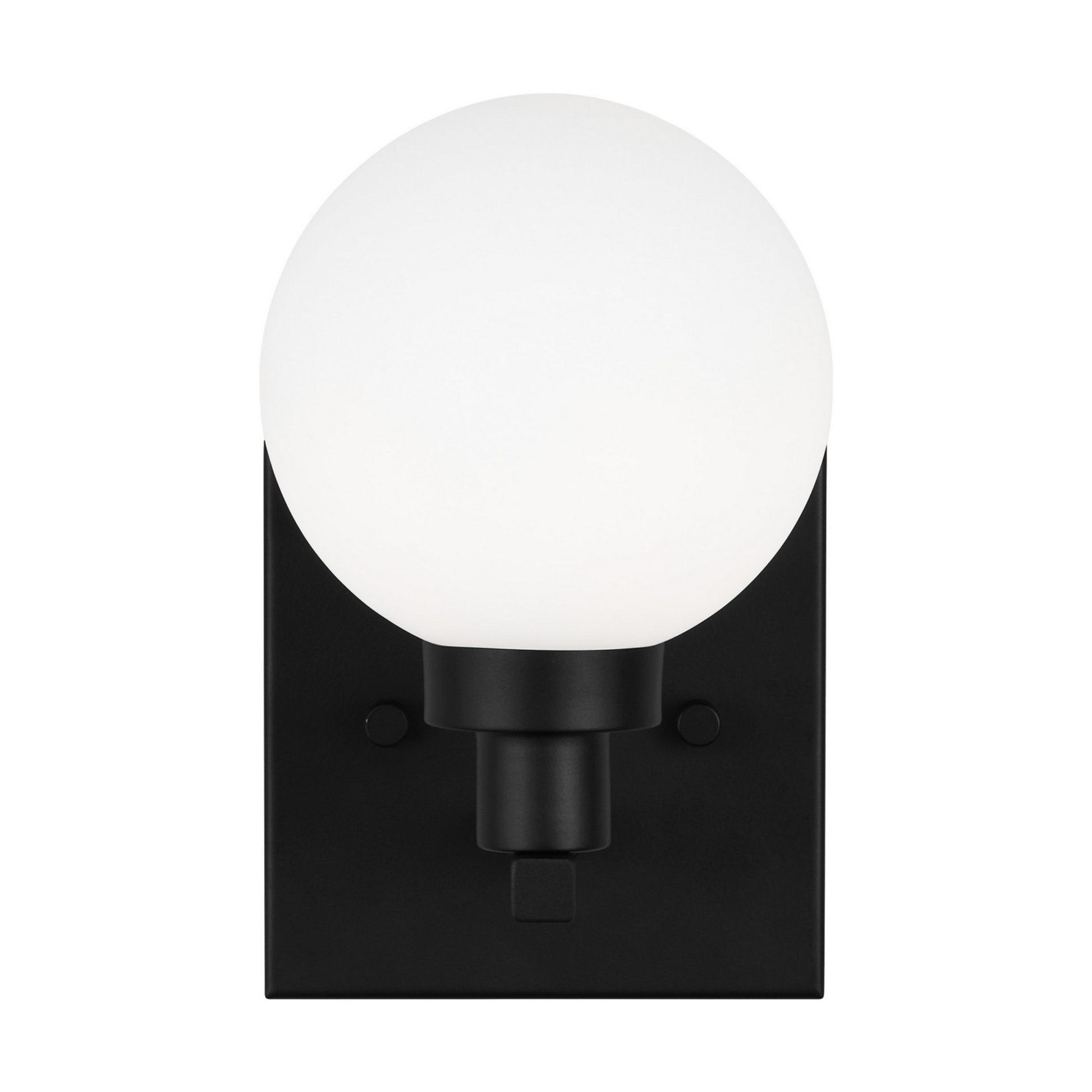 Clybourn 8" Bath Wall Sconce, Midnight Black Finish - Bees Lighting