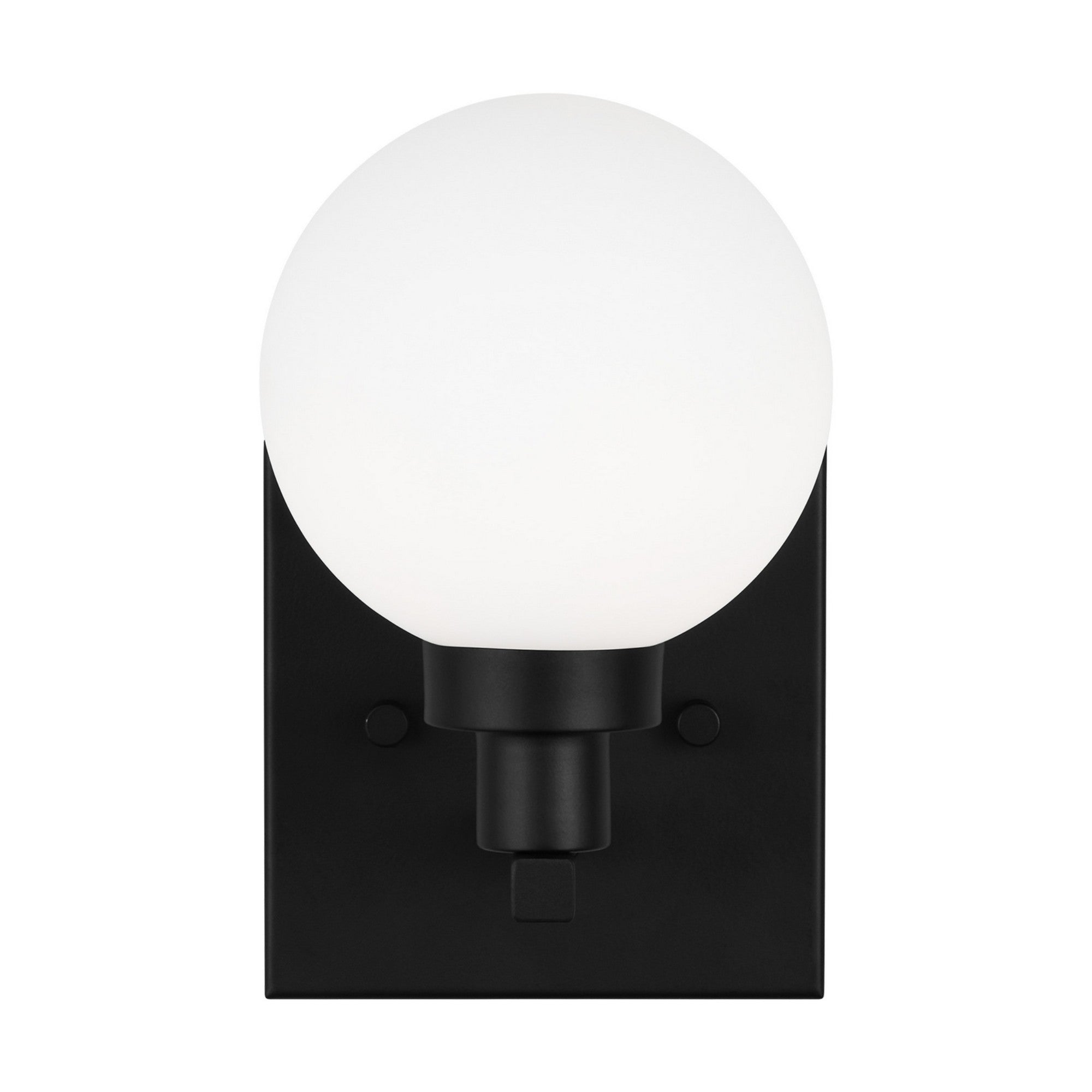 Clybourn 8" Bath Wall Sconce, Midnight Black Finish - Bees Lighting