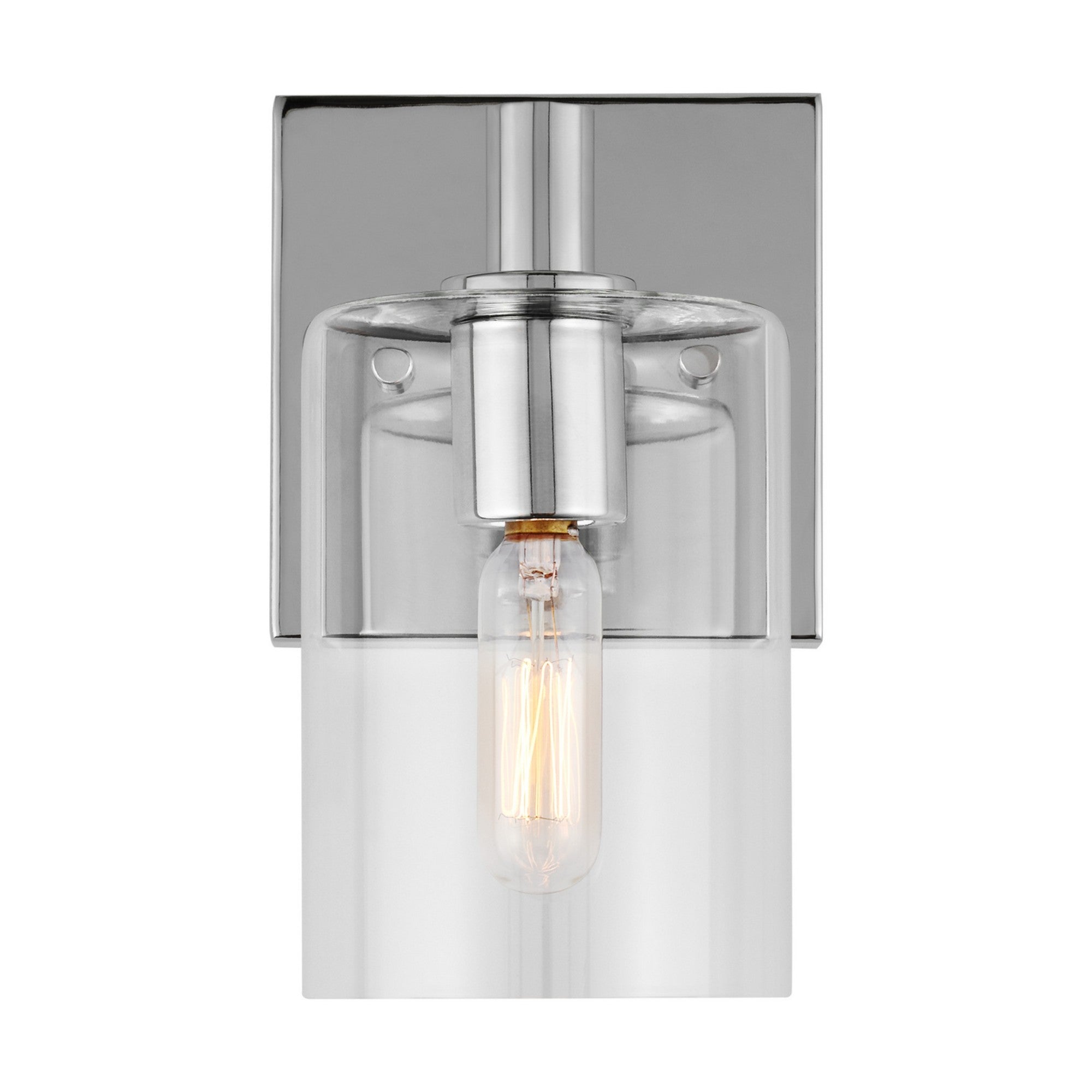 Fullton 8" Bath Sconce, Chrome Finish - Bees Lighting