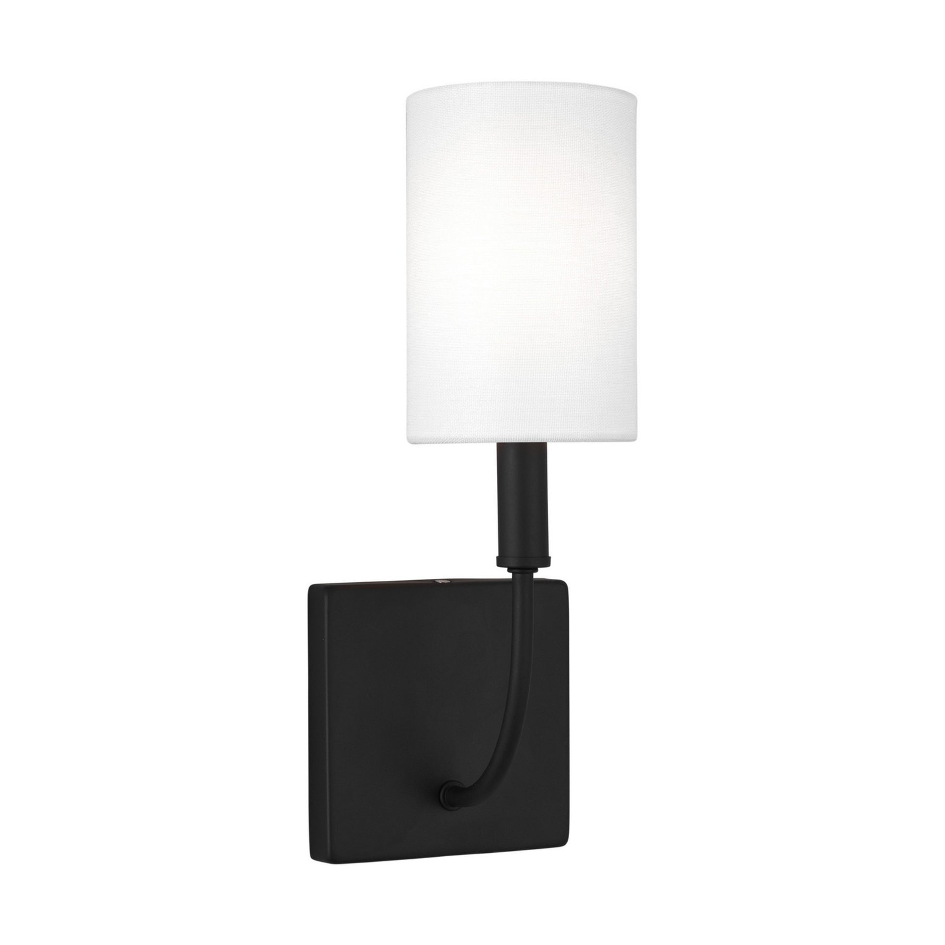 Greenwich 14" Wall Sconce, Midnight Black Finish - Bees Lighting